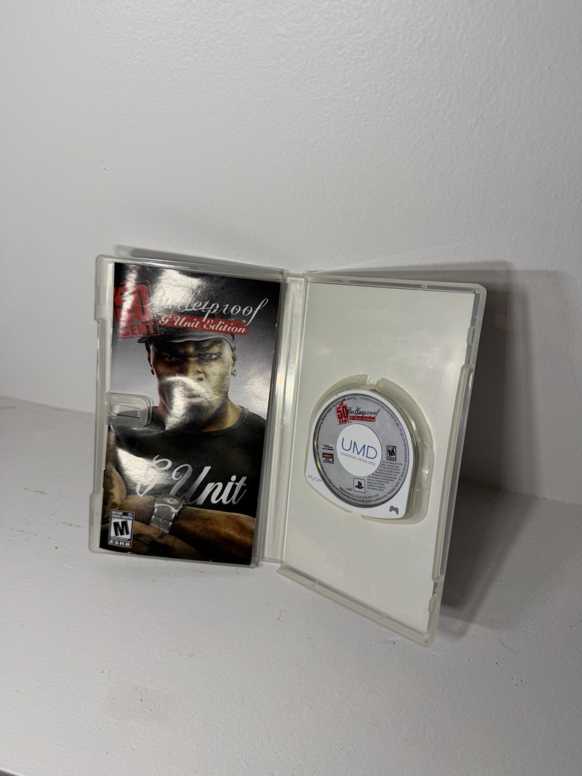 50 Cent: Bulletproof – G Unit Edition (PlayStation Portable, PSP) w/ Manual