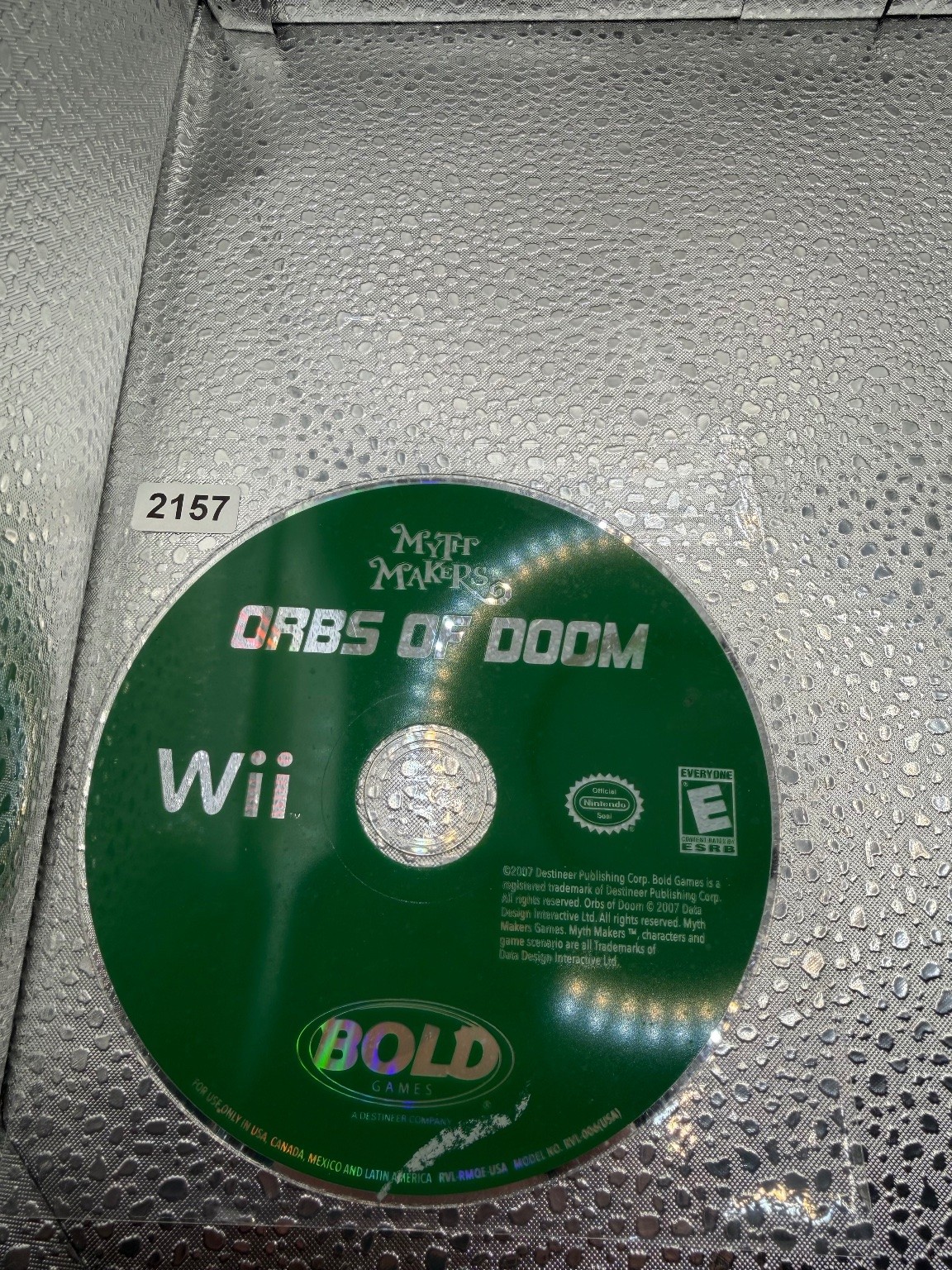 Myth Makers Orbs of Doom Wii Video Game Action Adventure Puzzle