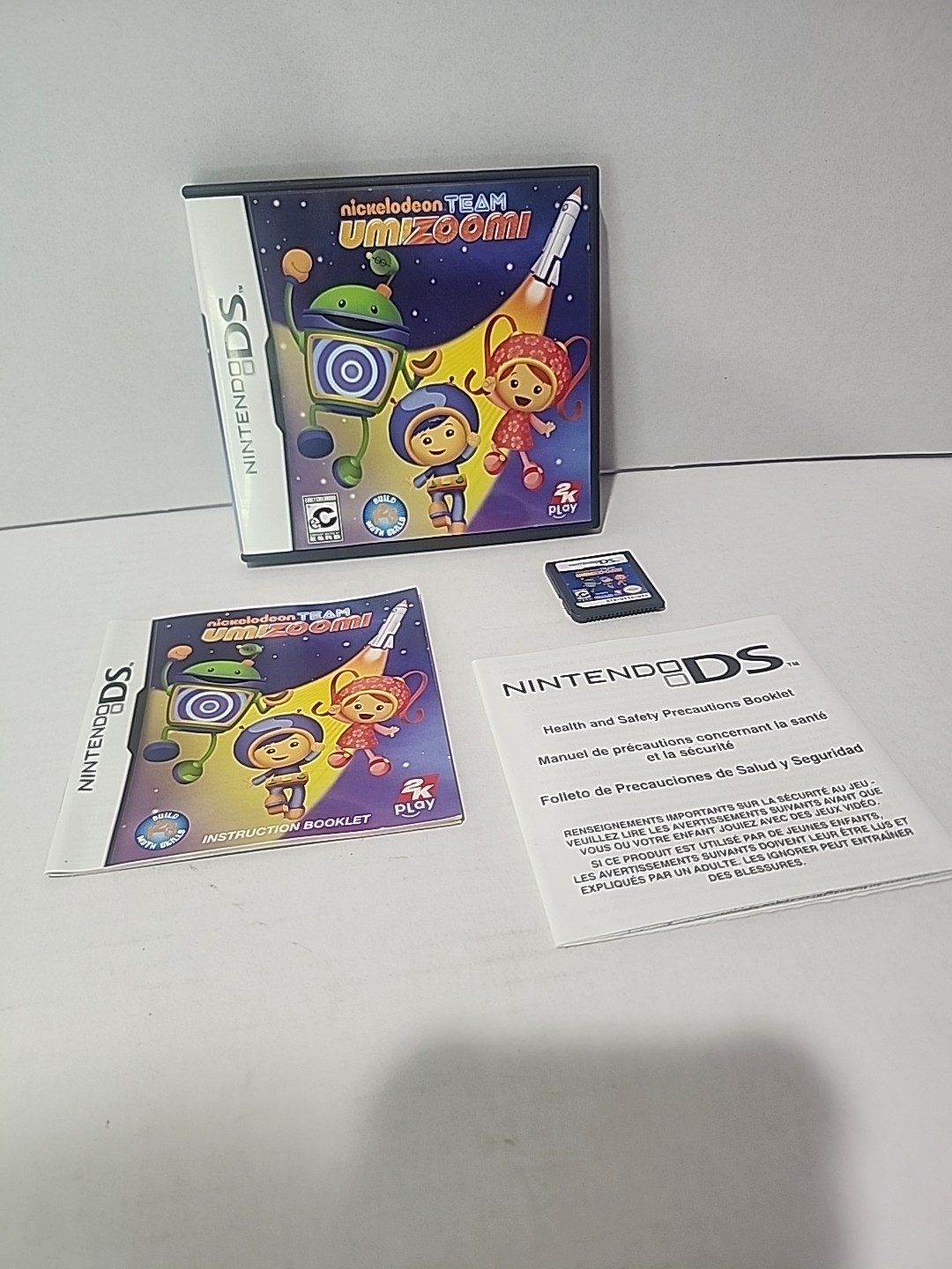 Nickelodeon Team Umizoomi for Nintendo DS CIB