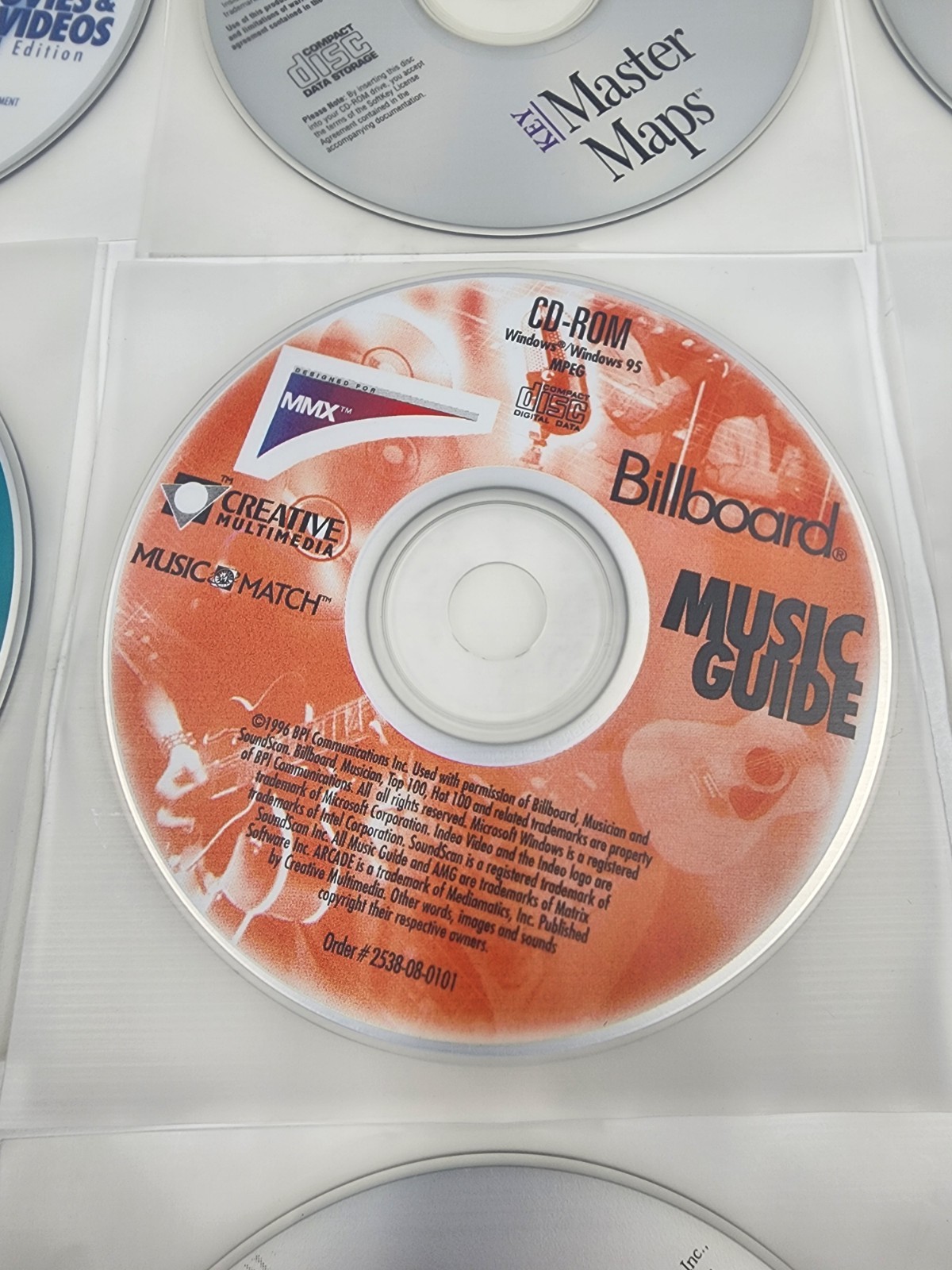 Lot Of 9 Vintage PC Software Programs Windows 95 / 3.1 CD-ROM Disc Only
