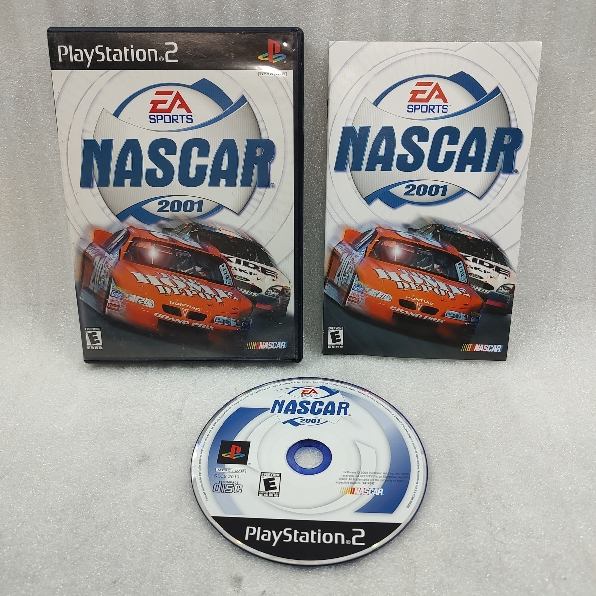 Nascar 2001 – Sony PlayStation 2 PS2 CIB Manual Money Back Play Guarantee