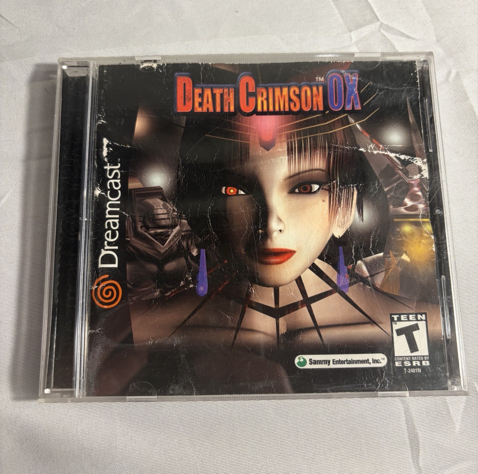 Death Crimson OX (Sega Dreamcast, 2001) CIB Tested