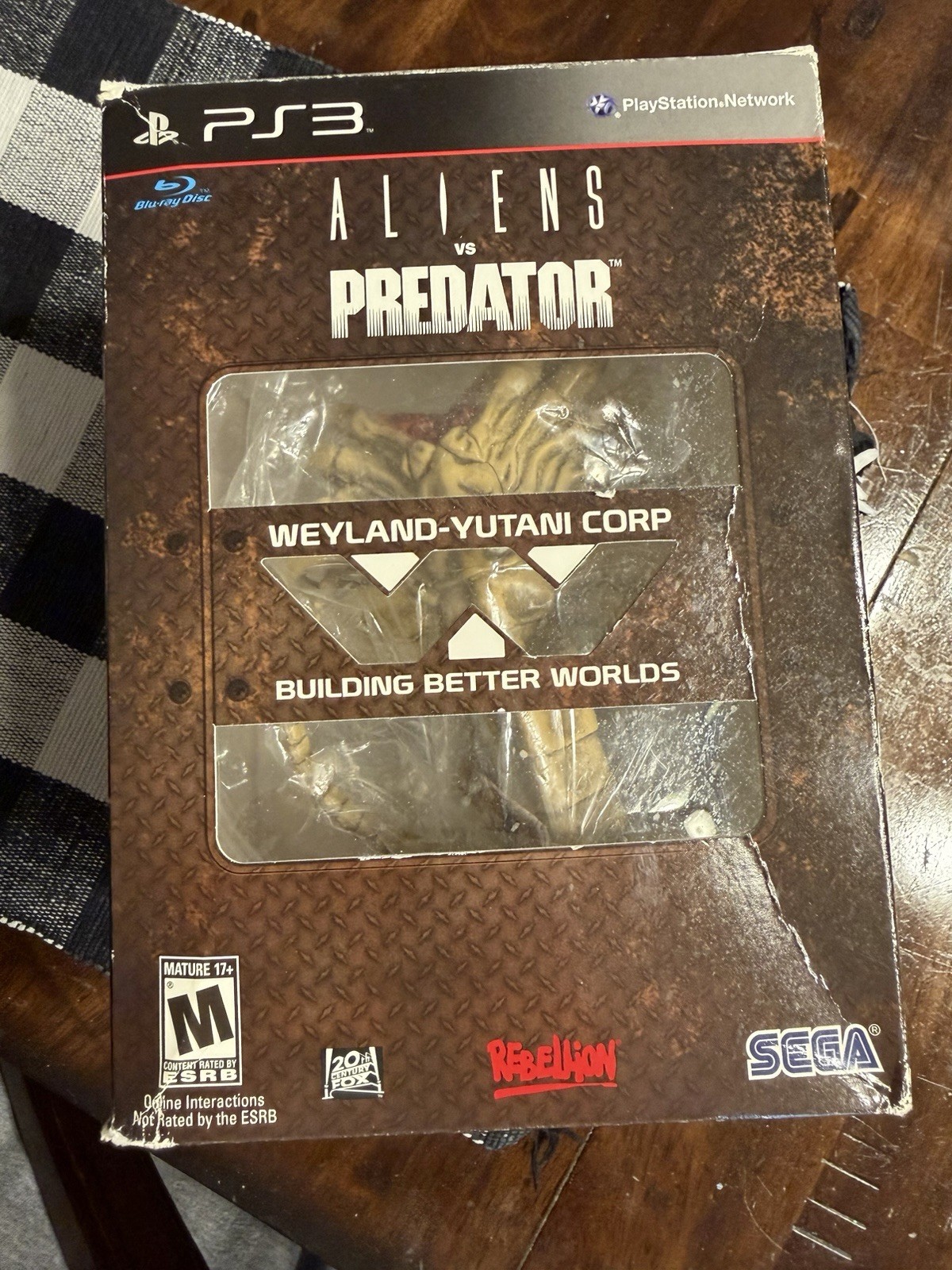 Aliens vs Predator Hunter Edition PS3 CIB Rare
