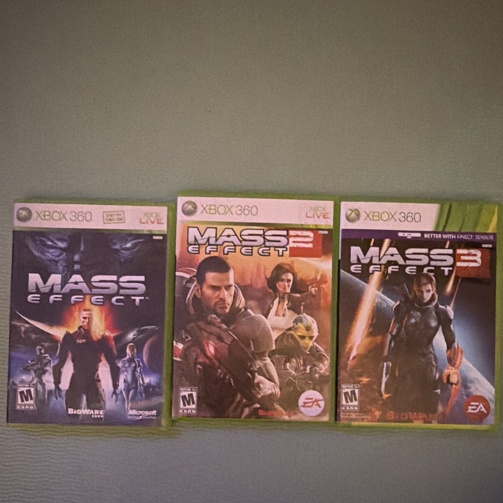 Microsoft Mass Effect Trilogy (Xbox 360) Mass Effect Series M – Mature