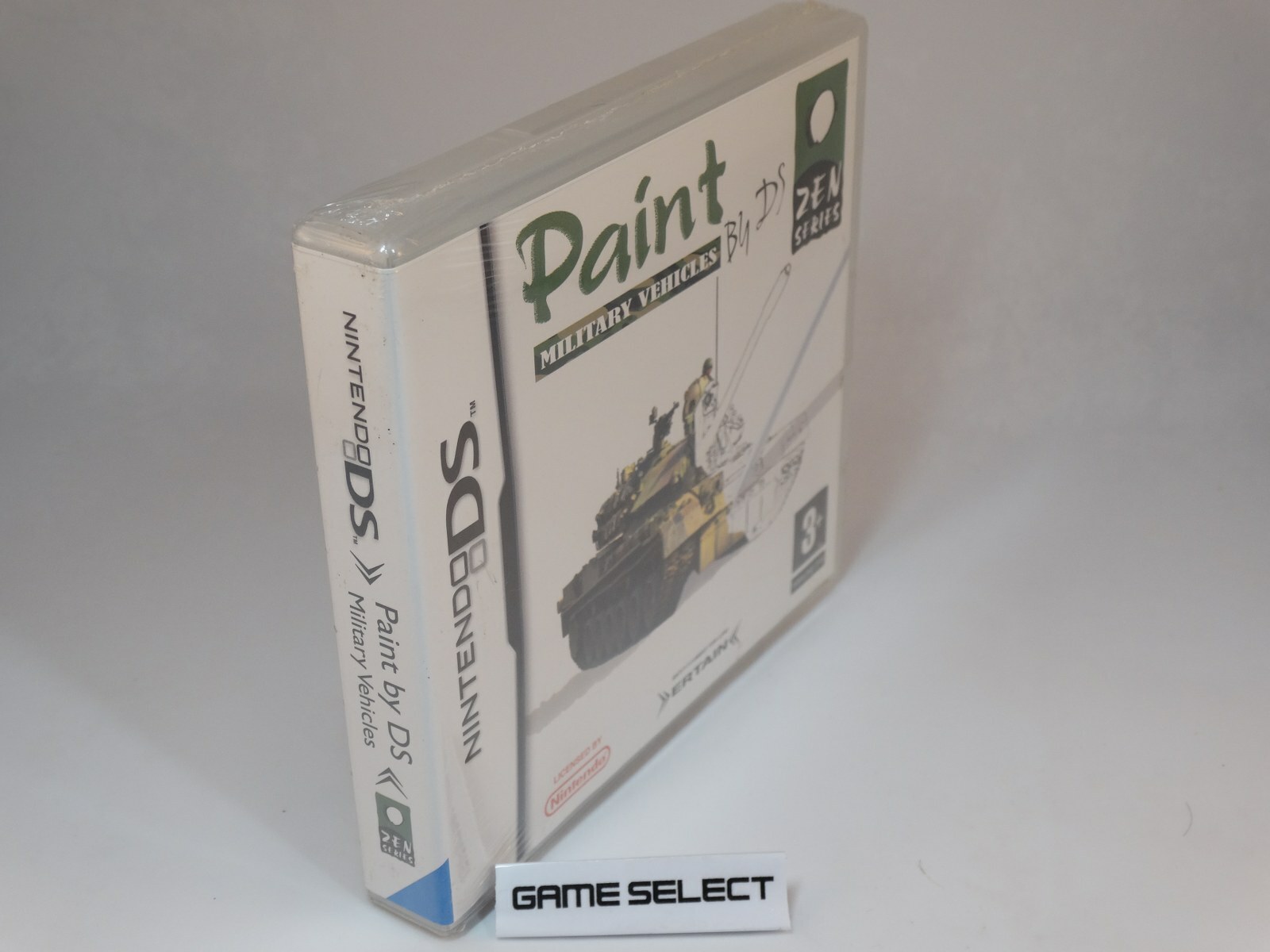 PAINT BY DS MILITARY VEHICLES NNINTENDO DS 2DS 3DS PAL ITALIAN NEW SEALED