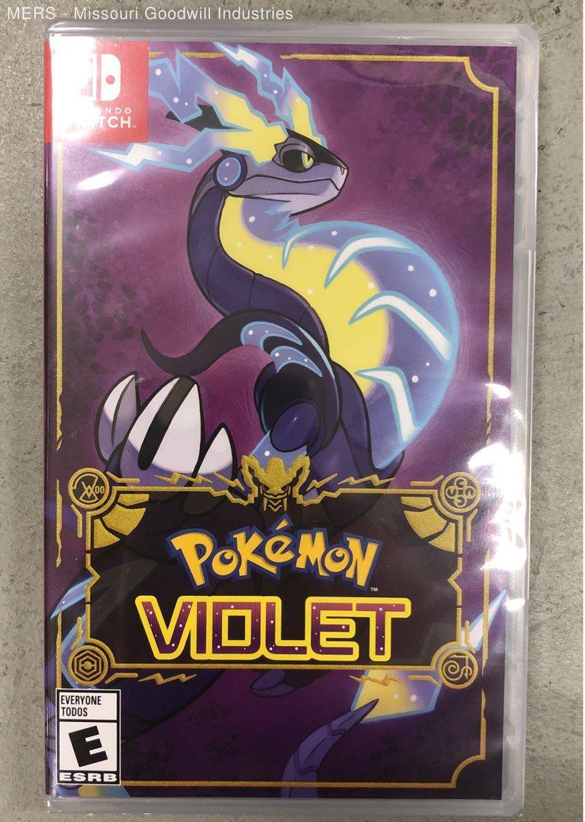 Nintendo Switch Pokemon Violet Video Game New and Sealed