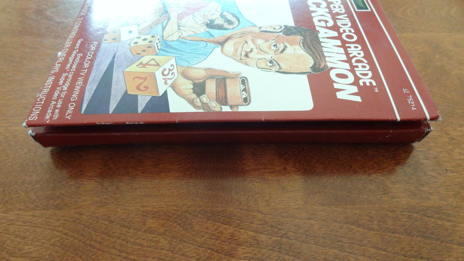 INTELLIVISION SEARS BACKGAMMON BOXED