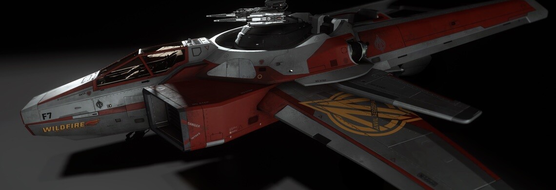Star Citizen F7C Hornet Wildfire LTI Lifetime Insurance (Original Concept)