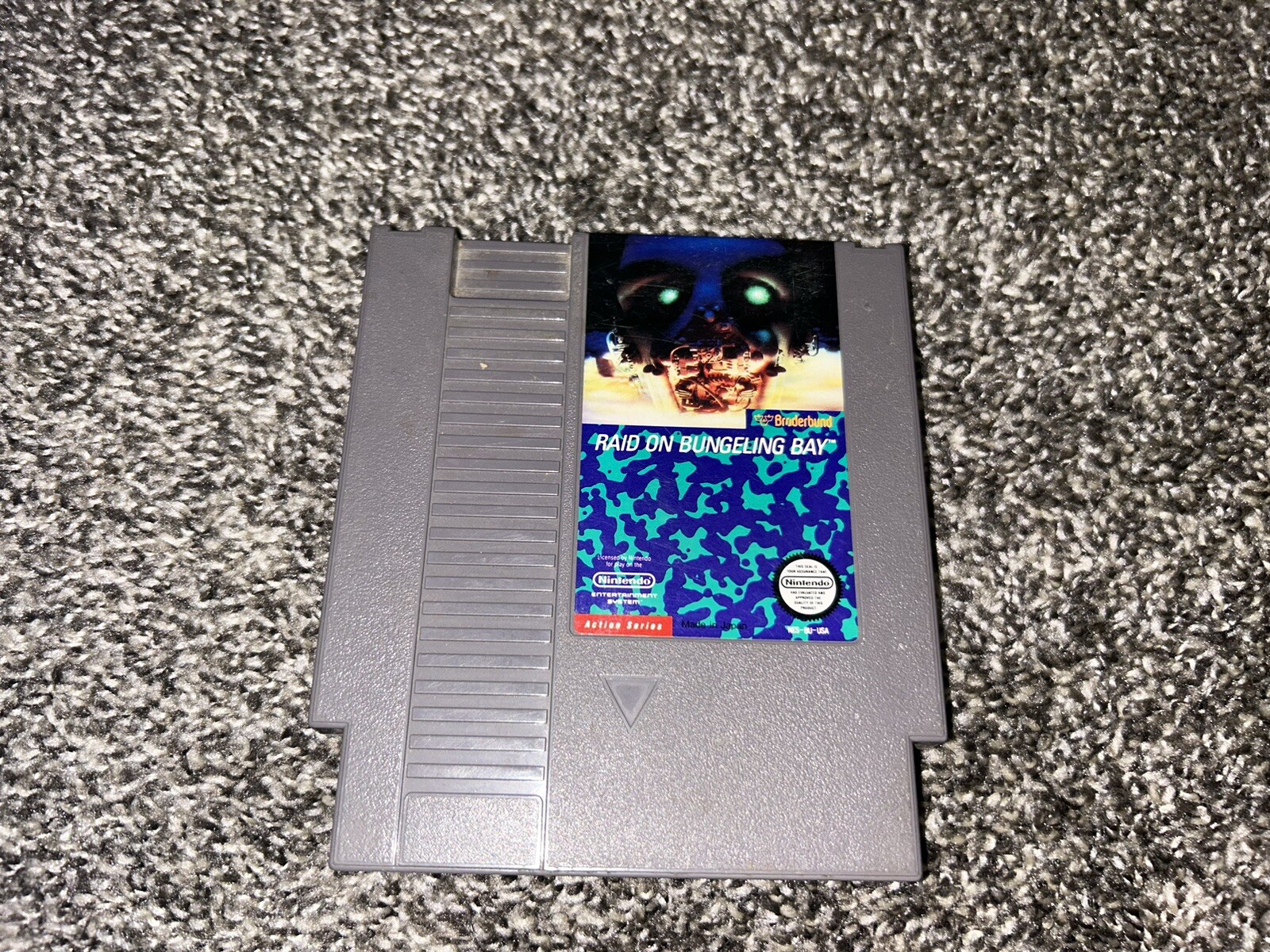 Raid on Bungeling Bay Nintendo NES Video Game Cartridge – Cleaned Tested