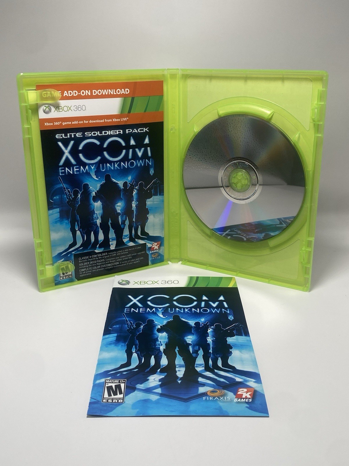 XCOM: Enemy Unknown (Microsoft Xbox 360, 2013) Complete CIB MINT