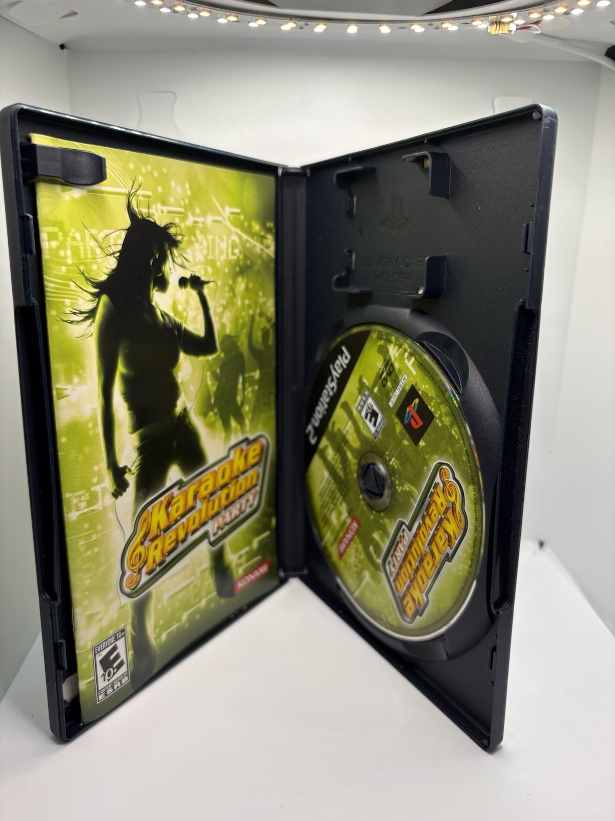 Konami Karaoke Revolution Party PS2 2005 E10+ NTSC-U/C Music Karaoke Enhanced