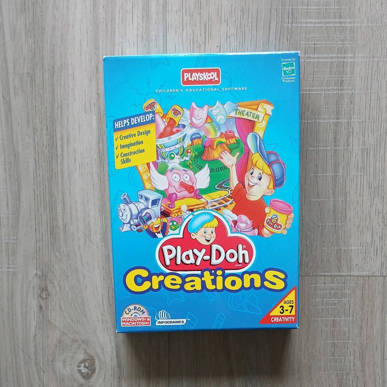 Play-Doh Creations – PC/Mac CD ROM – New Sealed Retail Box