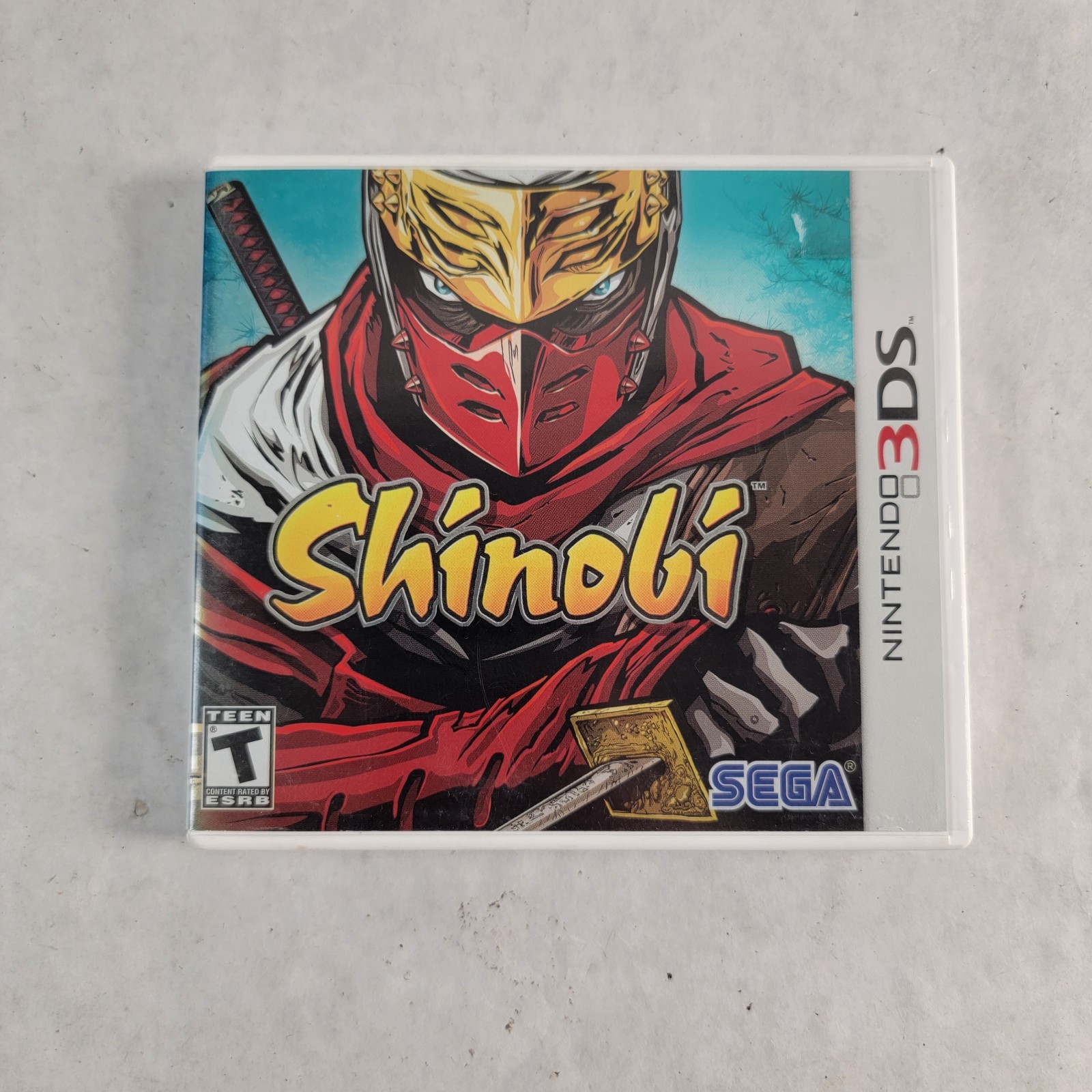 Shinobi Nintendo 3DS, 2011 Case And Manuals Only Sega DS