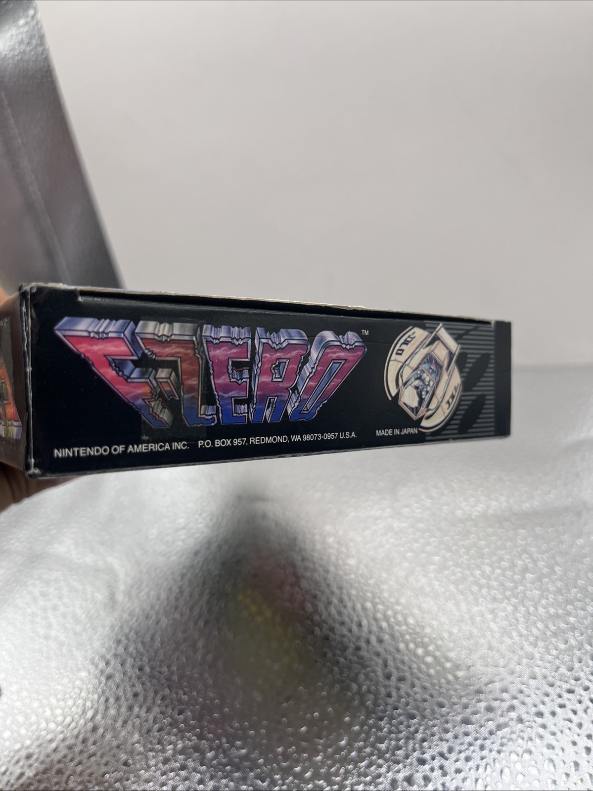 F-ZERO SNES SUPER NINTENDO COMPLETE IN BOX