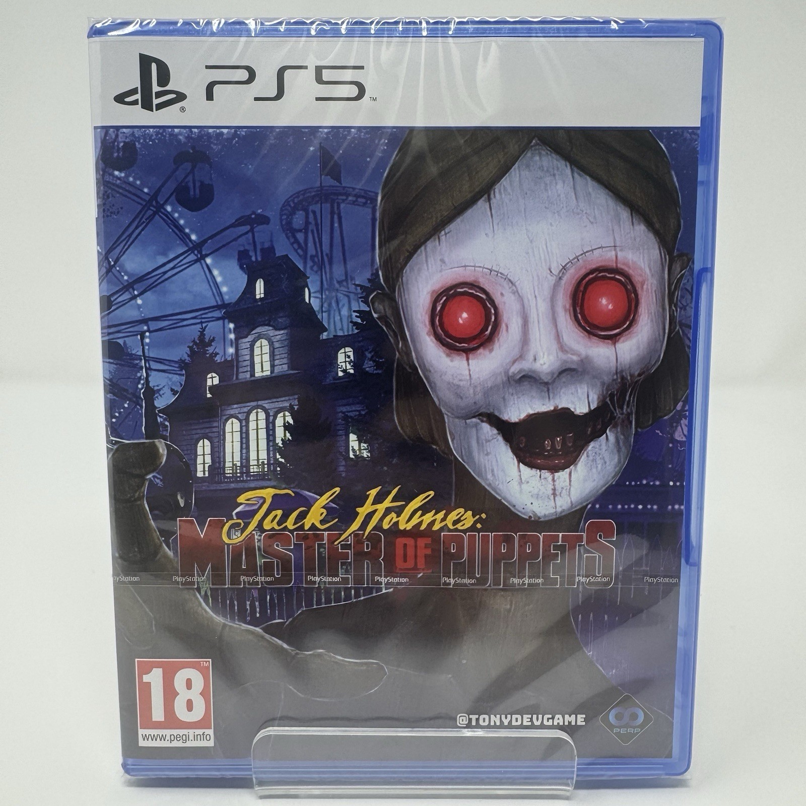 JACK HOLMES: MASTER OF PUPPETS New PS5 Game PlayStation 5 EU Release, USA Seller