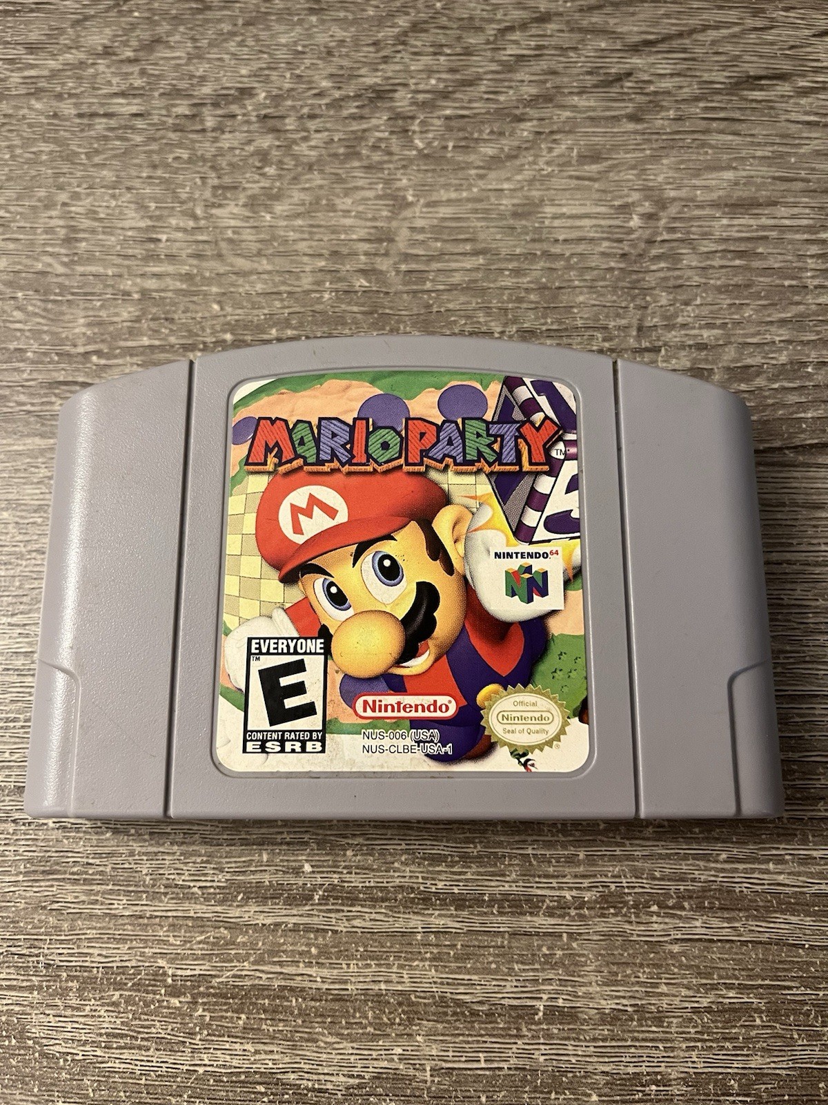 Mario Party Nintendo 64 N64 Authentic Tested Clean Label