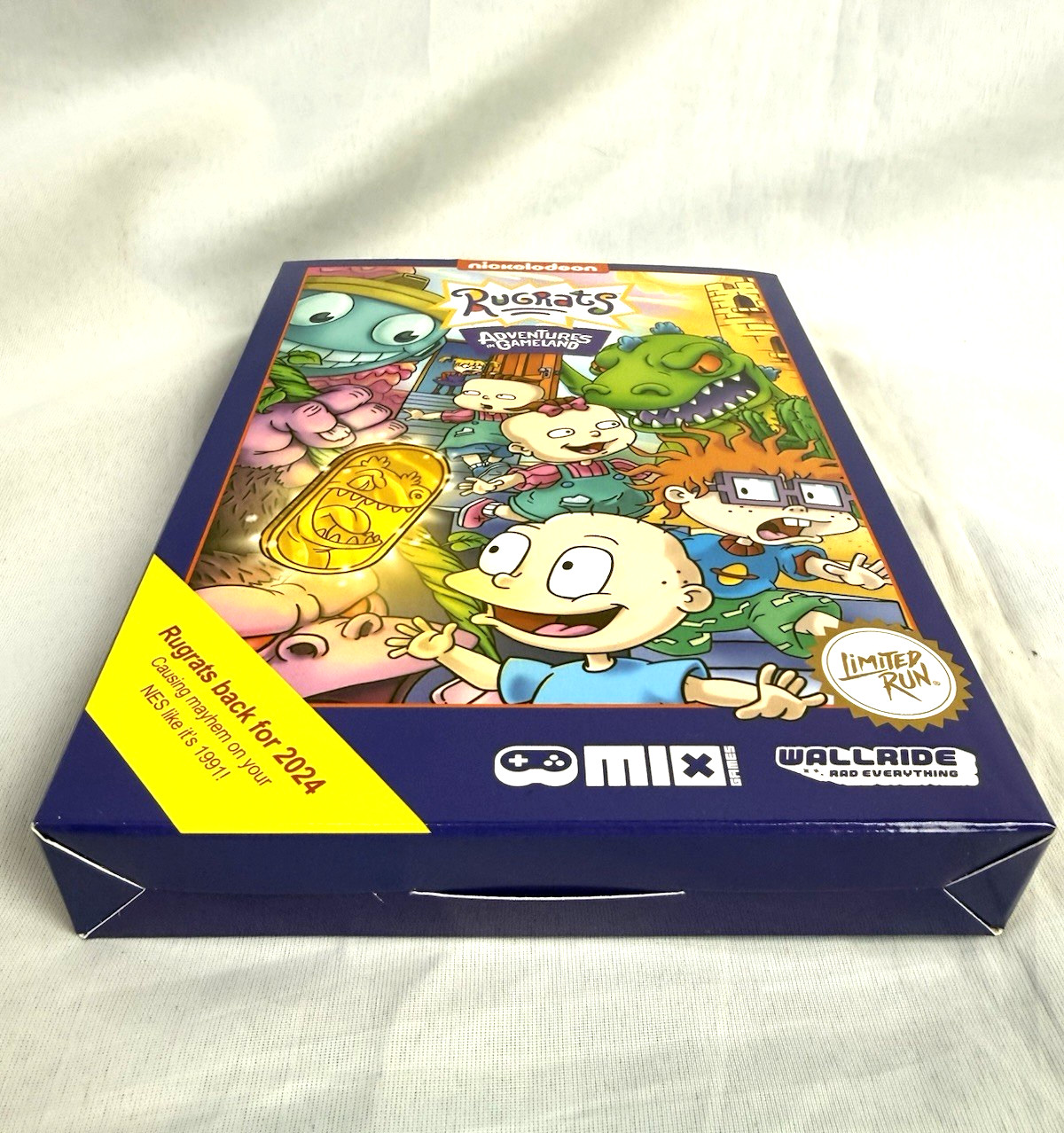 Rugrats Adventures in Gameland V1 NES Nintendo Limited Run Games – Complete!