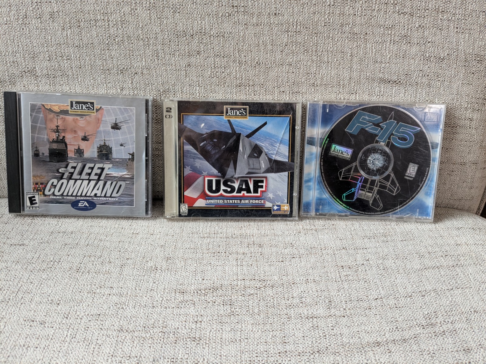 Jane’s Combat Simulations PC Bundle: USAF, F-15, and Fleet Command | PC GAME