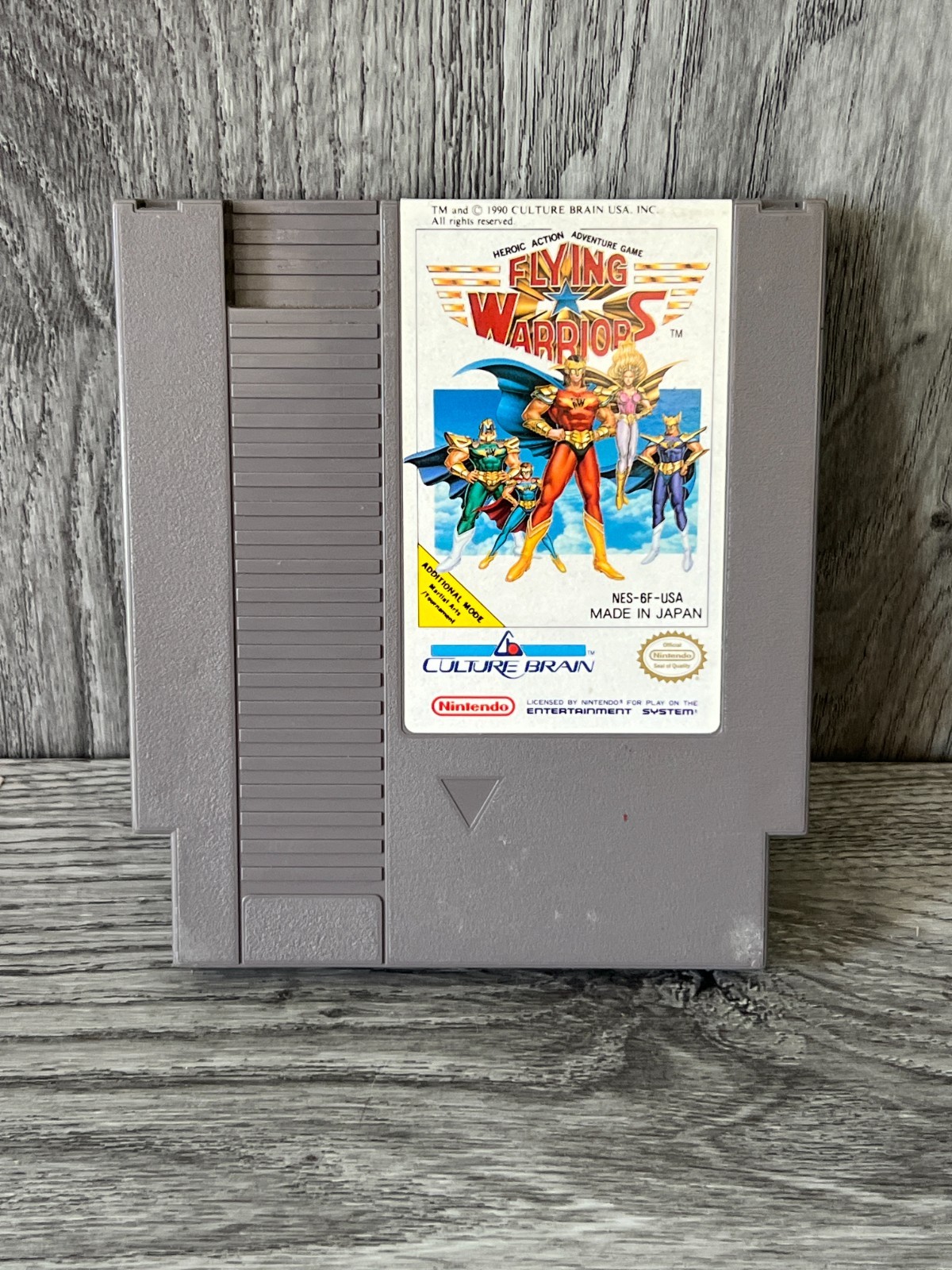 Flying Warriors (Nintendo NES, 1991) Authentic Cartridge Only