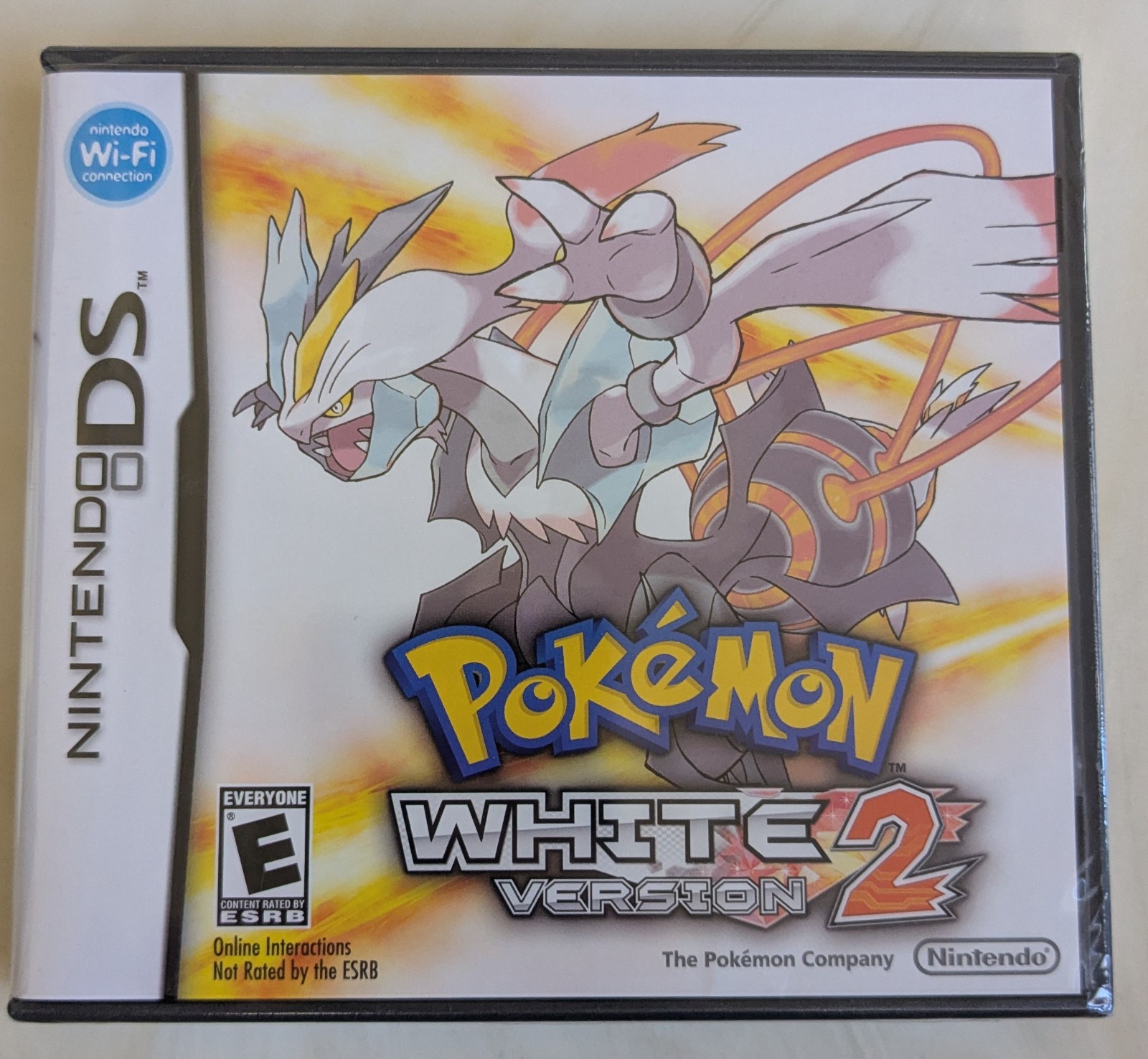 MINTY Pokemon White Version 2 Nintendo DS Factory Sealed Y-FOLDS Brand New