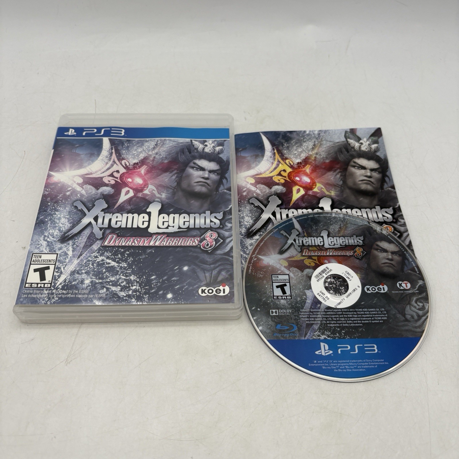 Dynasty Warriors 8: Xtreme Legends Sony PlayStation 3 Complete w/ Manual CIB