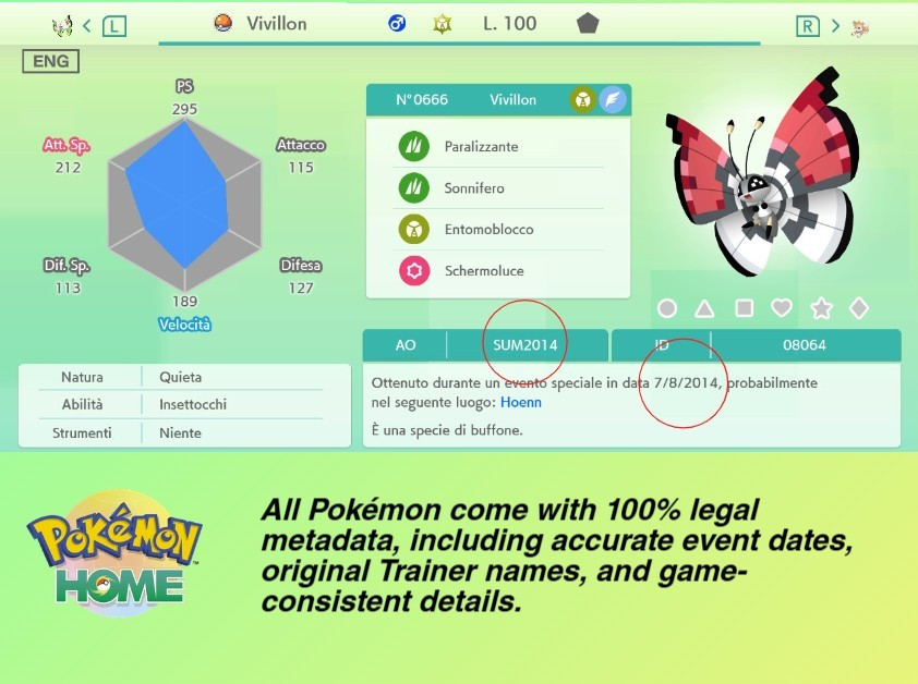 Pokemon HOME Full living dex | Shiny Non-Shiny | +1200 Pokemon