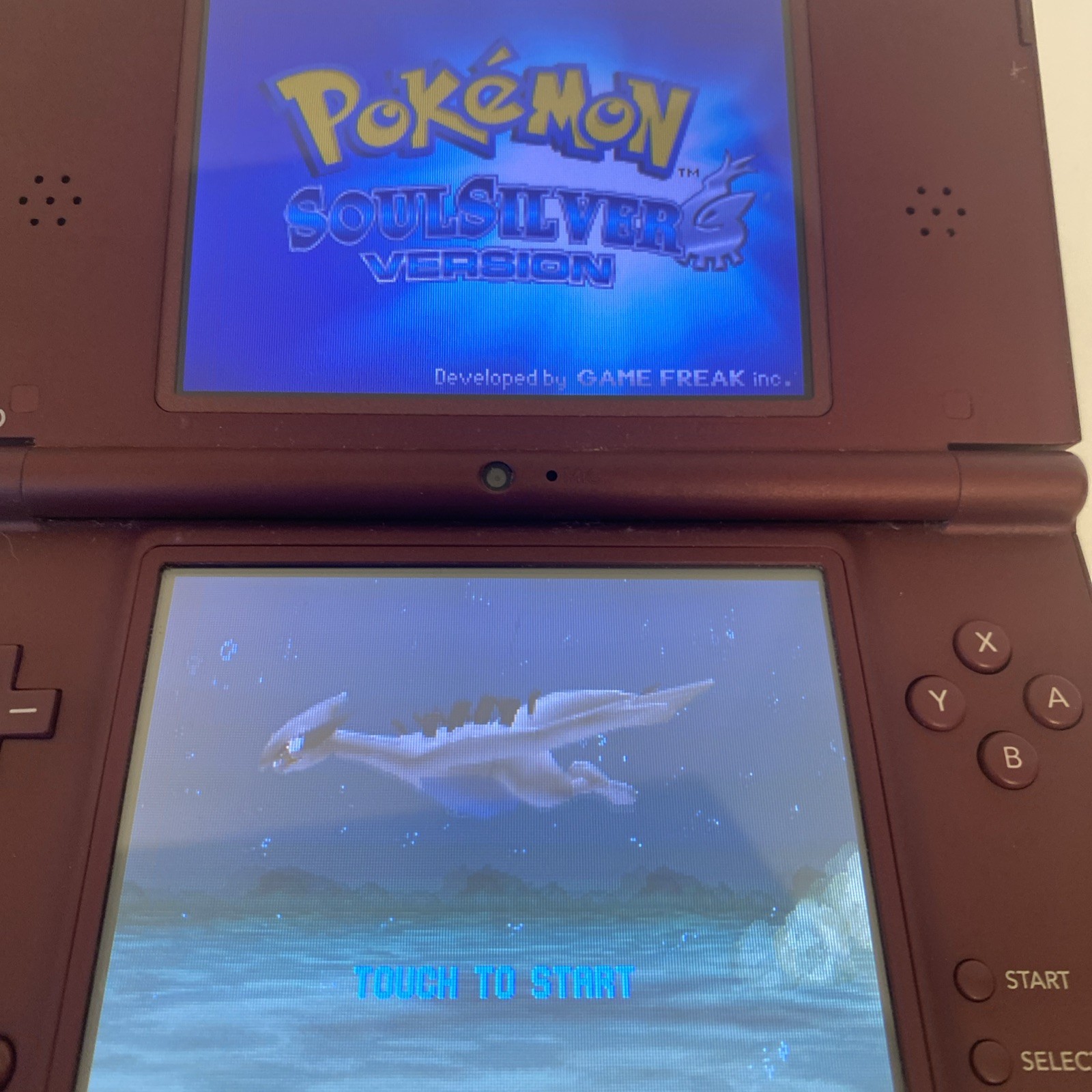 Pokemon SoulSilver Version DS 2010Authentic Game Case Instructions Tested Works