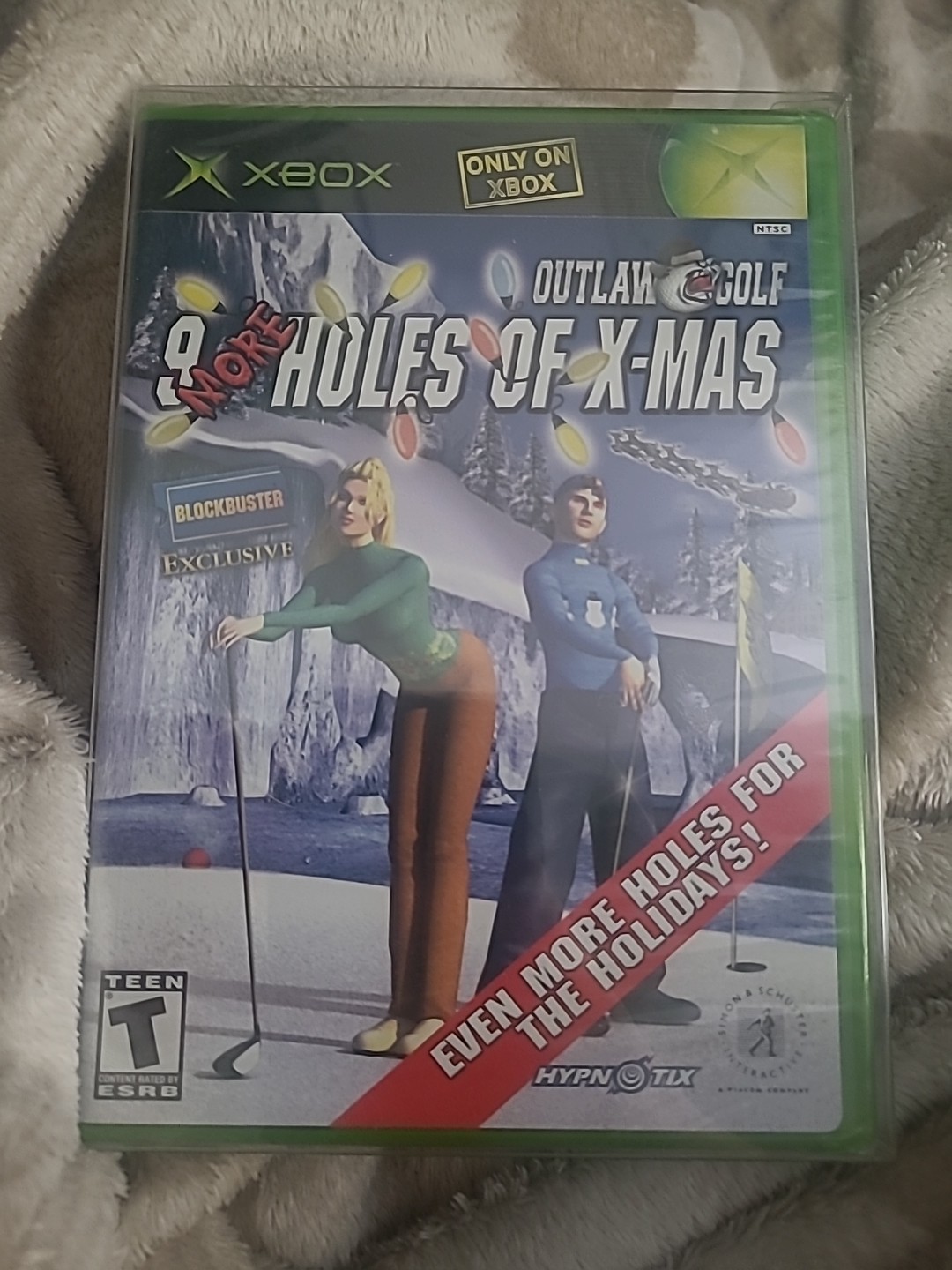 Sealed 2 Game Lot Outlaw Golf 9 Holes Of Xmas & Outlaw Golf 9 More Holes Of Xmas
