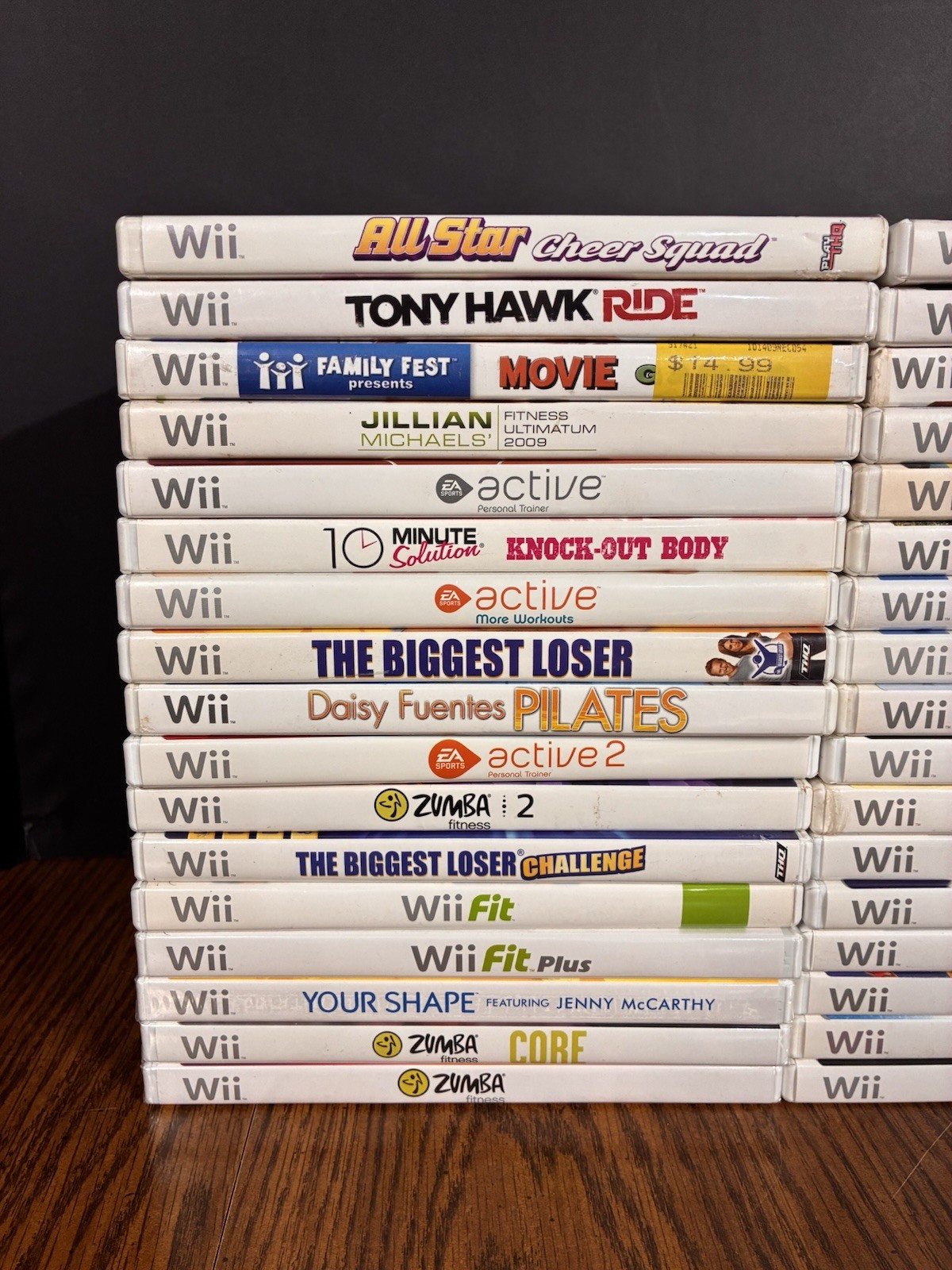 Nintendo Wii Game Lot Bundle Of 34 – No Duplicates – Various Genres