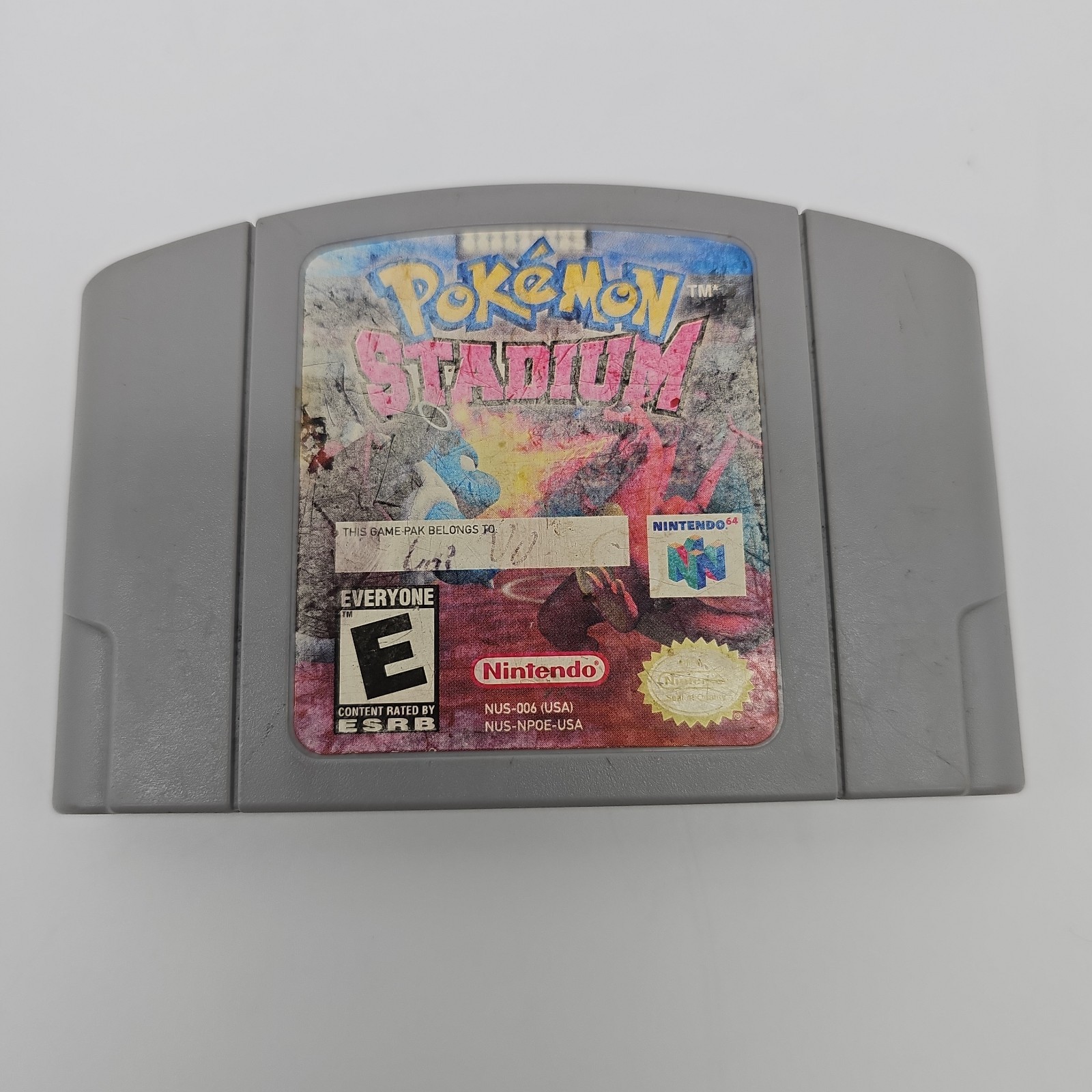 Pokemon Stadium Nintendo 64 N64 Cartridge Only Authentic Tested Working