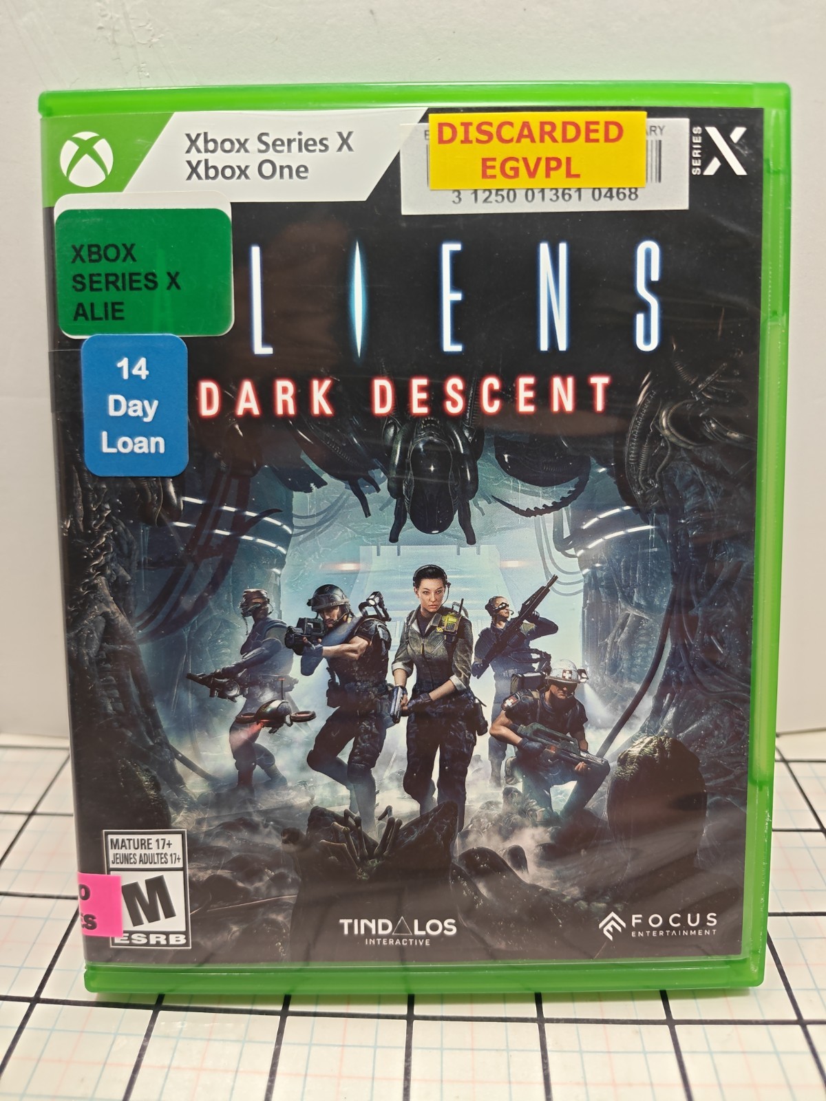 Aliens Dark Descent (Xbox Series X Xbox One) Ex-library Copy