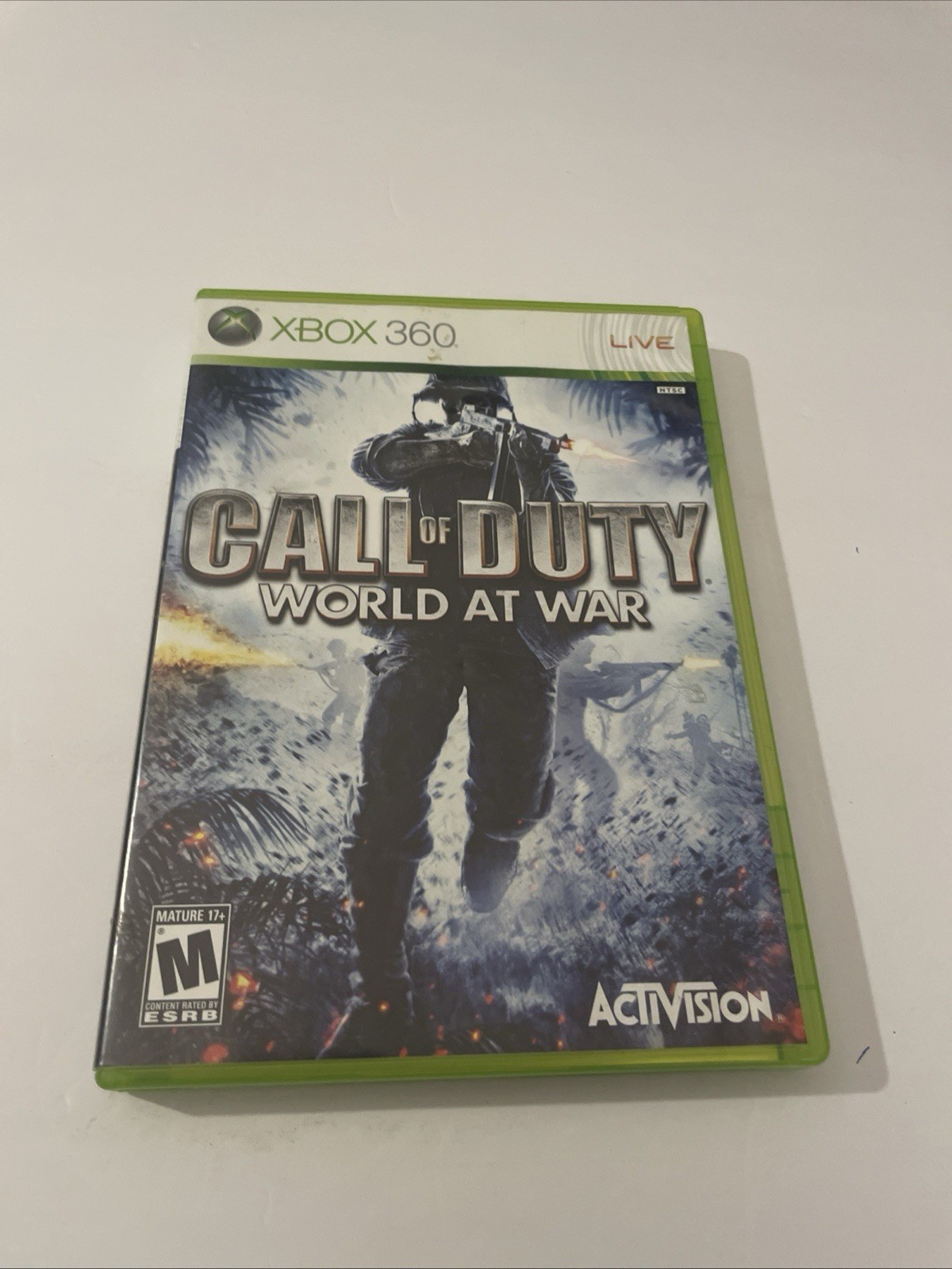 Call of Duty: World at War Xbox 360 / Pre Owned w/ Manual Tested Clean !