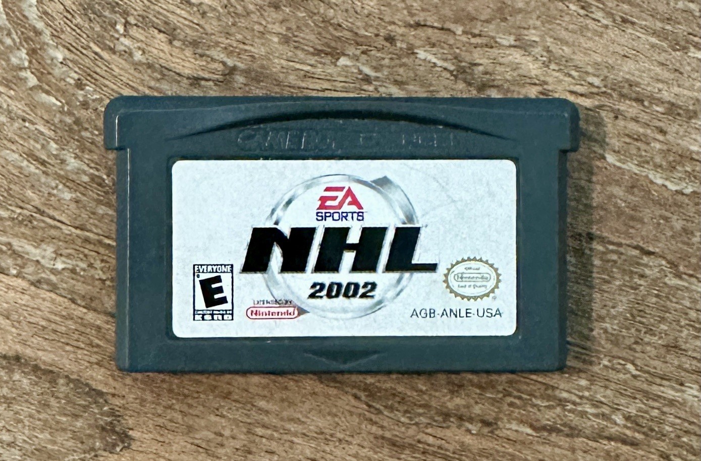 GBA NHL 2002 Hockey Nintendo Game Boy Advance Authentic Cartridge