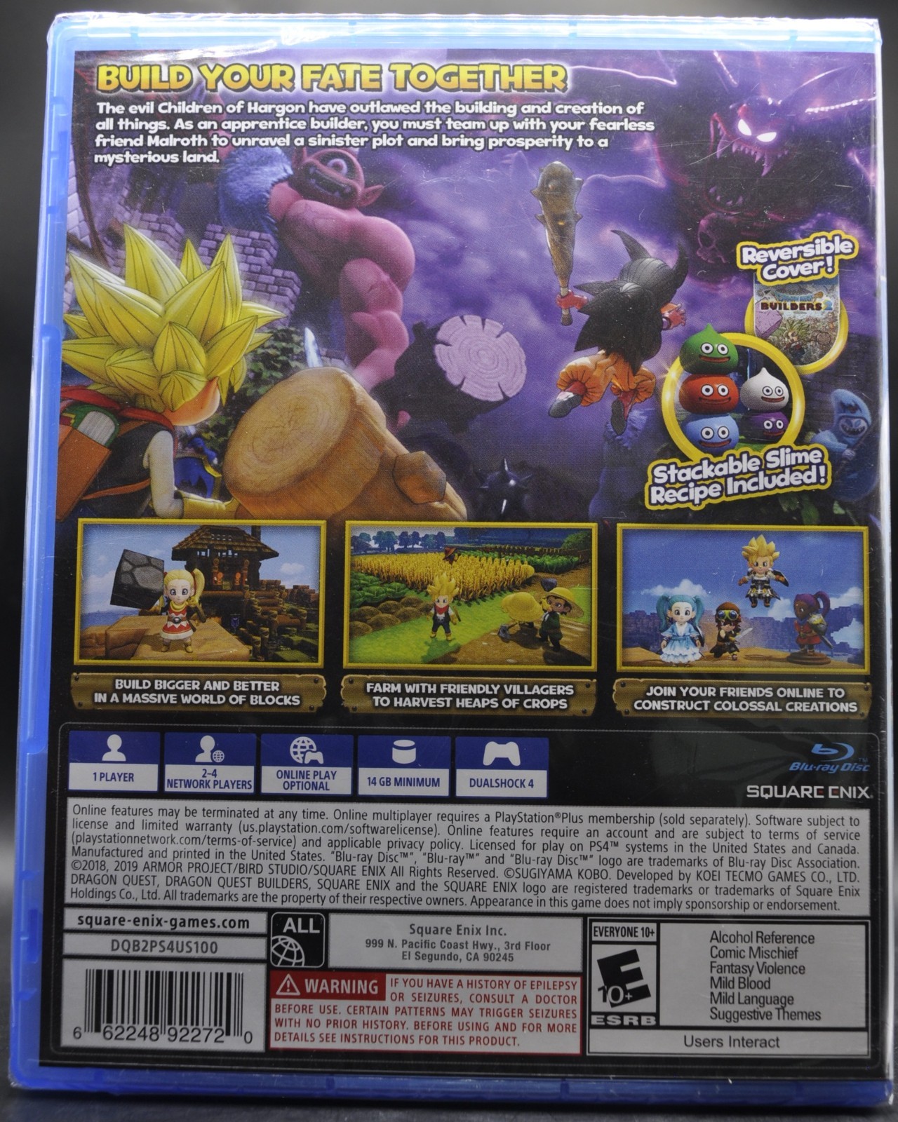 Dragon Quest Builders 2 (PlayStation 4) [Sealed]
