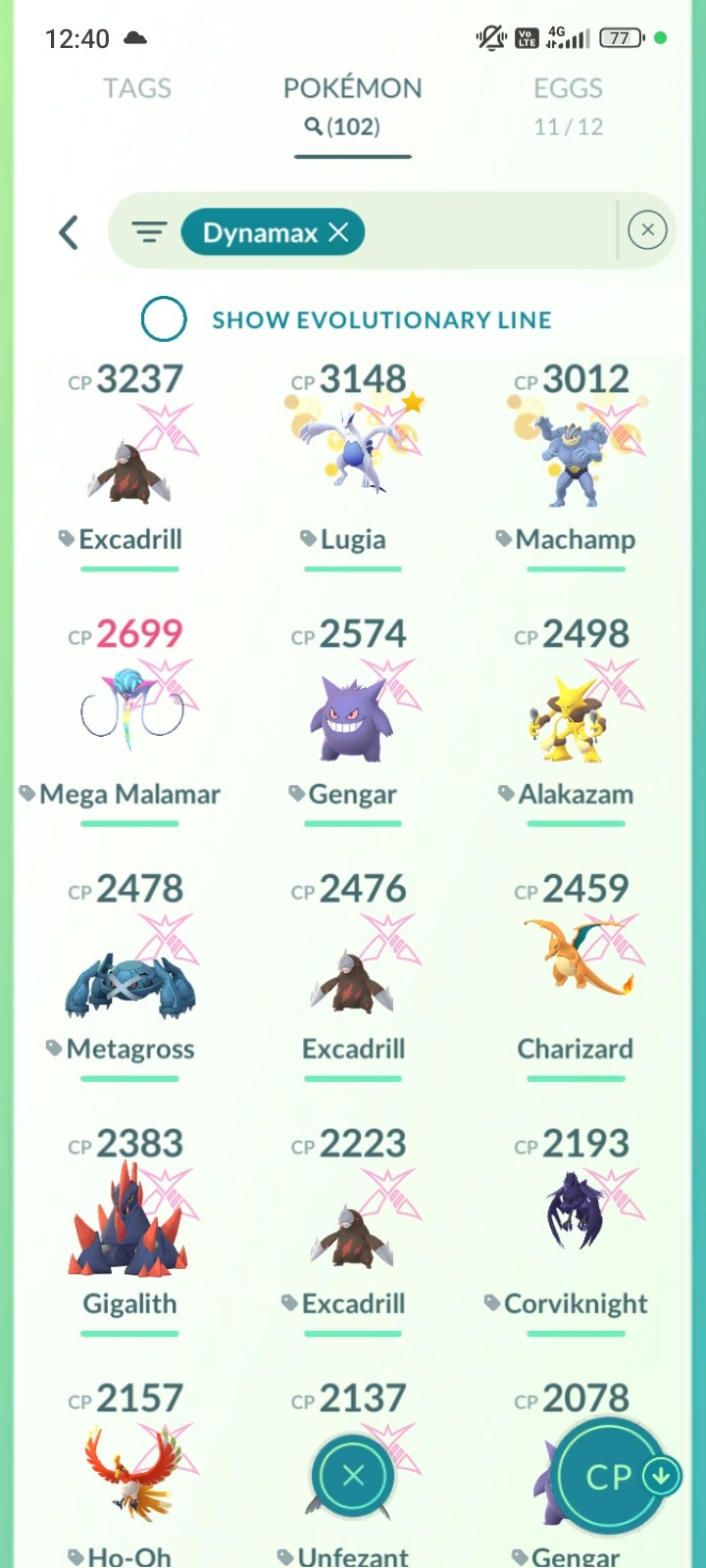 Pokémon GO Account LVL 52 74 shiny 135 legendary