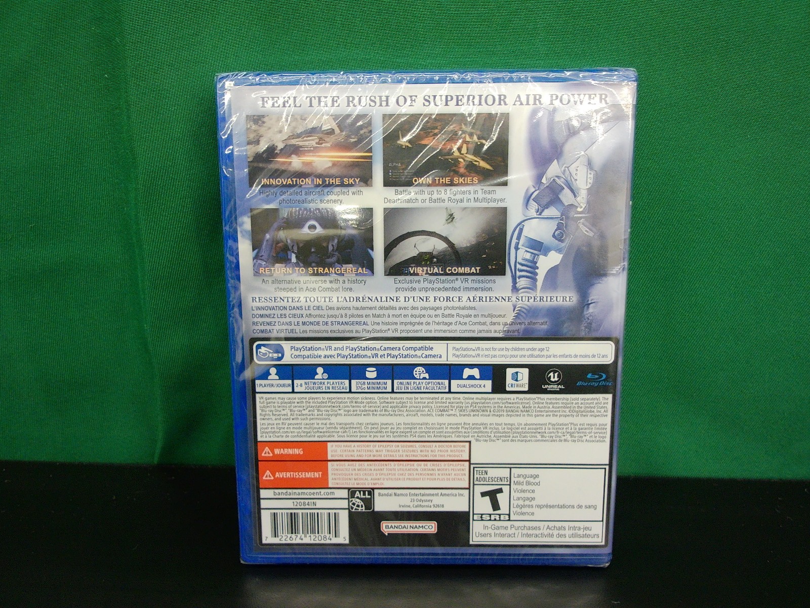 Ace Combat 7 Skies Unknown PlayStation 4 PS4 Sealed