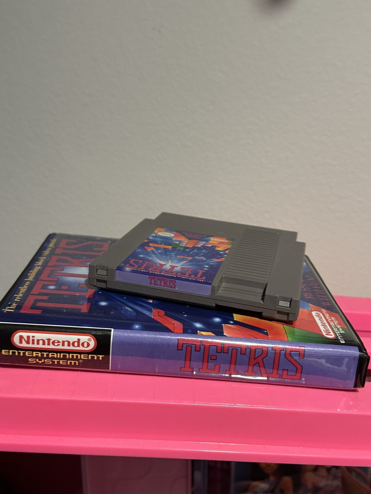 Tetris (Nintendo Entertainment System, 1989) – With FREE plastic Display Case