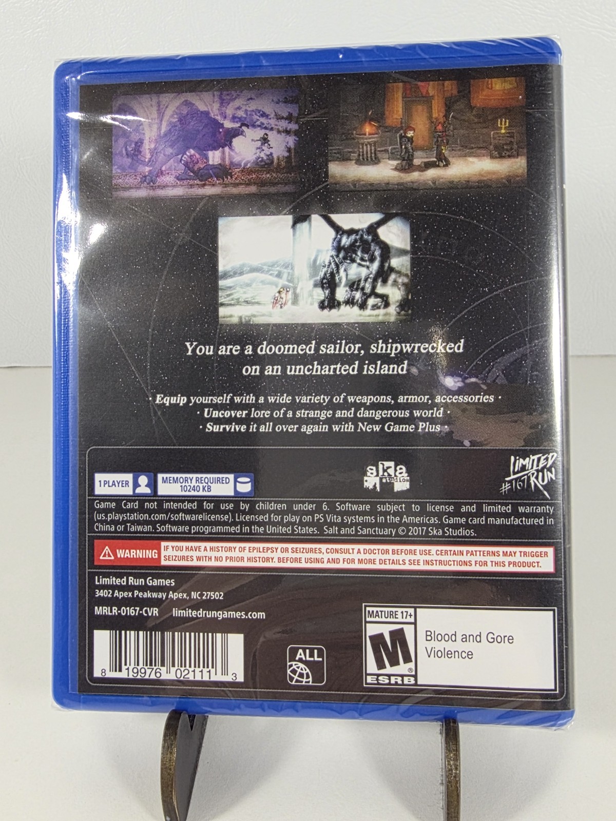 Salt & Sanctuary (PlayStation Vita) Limited Run Games #167 – New Sealed W/ Card