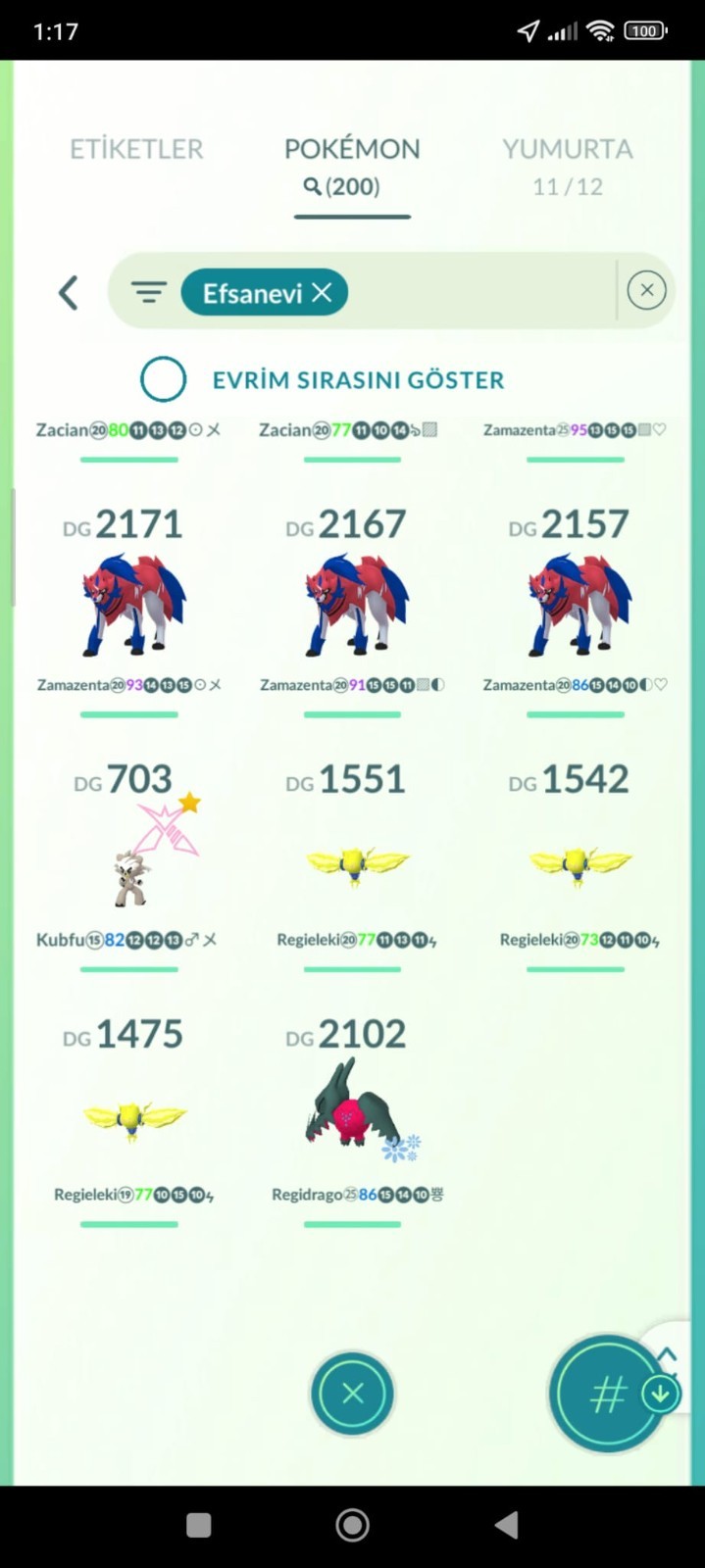 Pokémon Go level 72 lvl – 2016