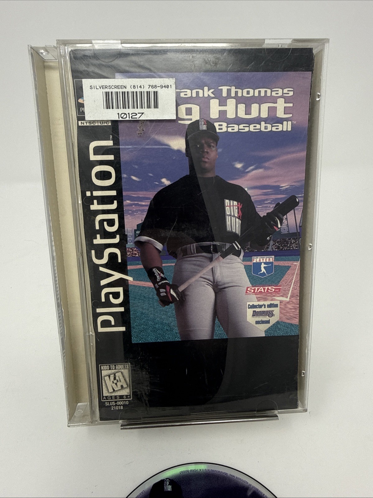 Frank Thomas Big Hurt Baseball (PlayStation 1, 1996) PS1 CIB – Tested!