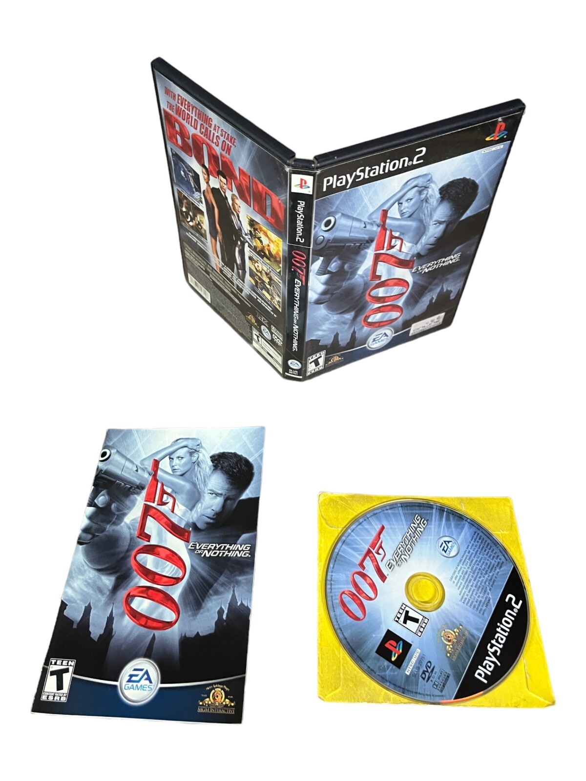 Sony PlayStation 2 PS2 CIB COMPLETE James Bond 007: Everything or Nothing BL