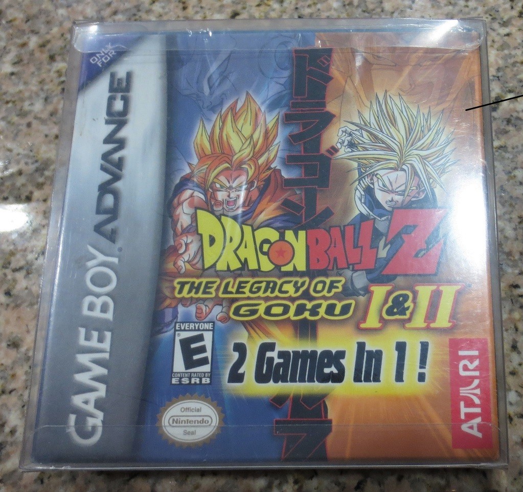 NINTENDO GBA DRAGONBALL Z THE LEGACY of GOKU 1 &2 BRAND NEW SEALED 2005 RARE