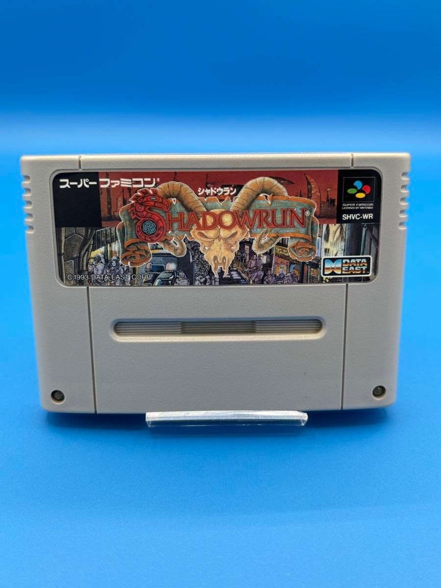 Shadowrun Super Famicom SFC Japan Game Cartridge Nintendo Cyberpunk RPG NTSC-J