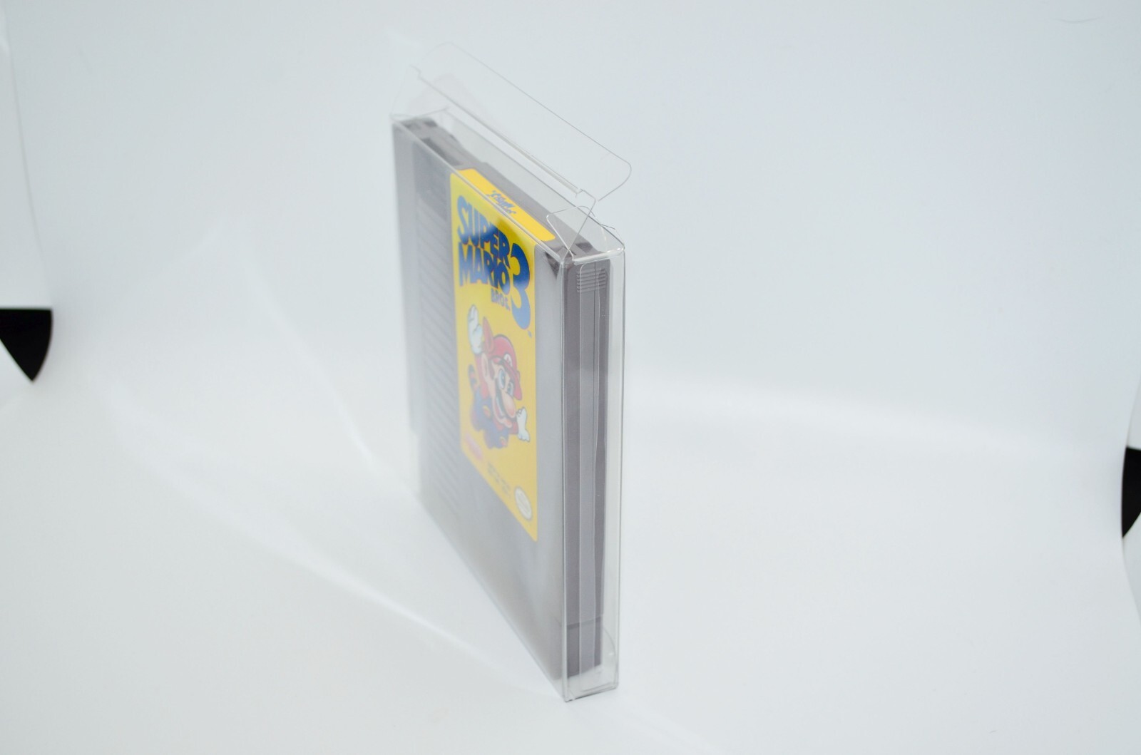 50 Plastic Protective Protector Cases Sleeve Display For Nintendo NES Cartridges