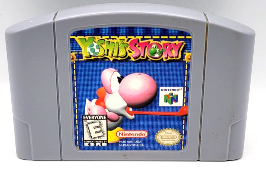 Yoshi’s Story N64 (Nintendo 64, 1998) Cart Only Authentic