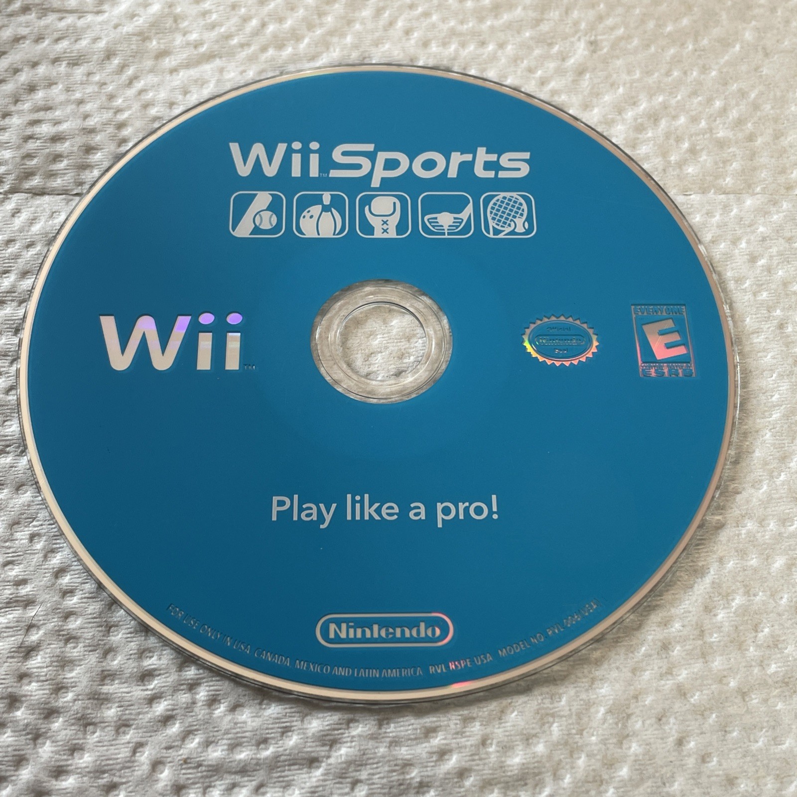 Wii Sports (Nintendo Wii – 2006) DISC ONLY TESTED