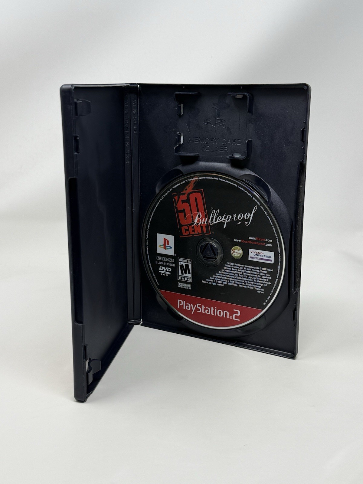 50 Cent Bulletproof PS2 PlayStation 2 Pristine Disc Only Tested Works Authentic