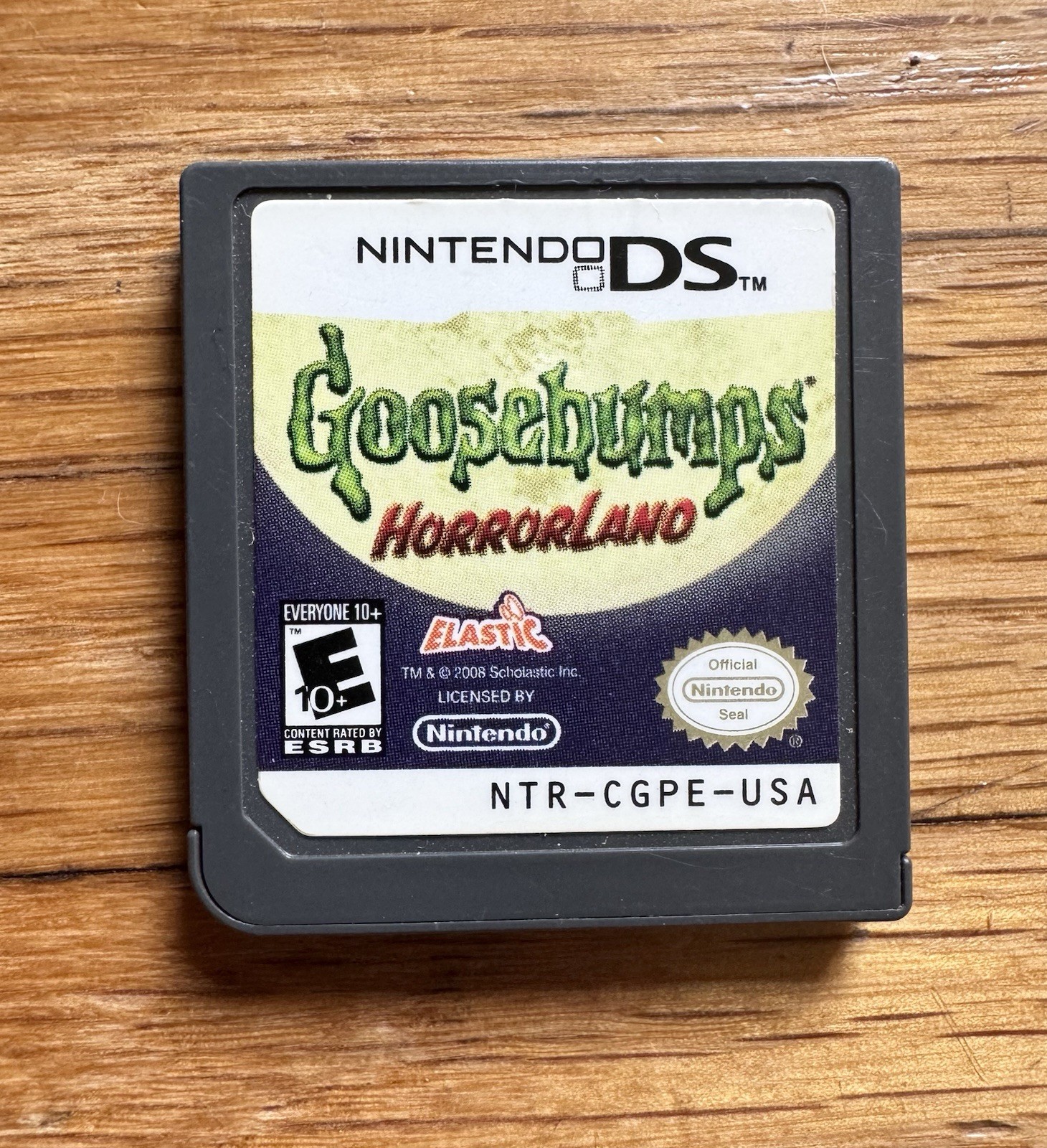 Goosebumps HorrorLand (Nintendo DS, 2008) Authentic. Cart Only. Tested