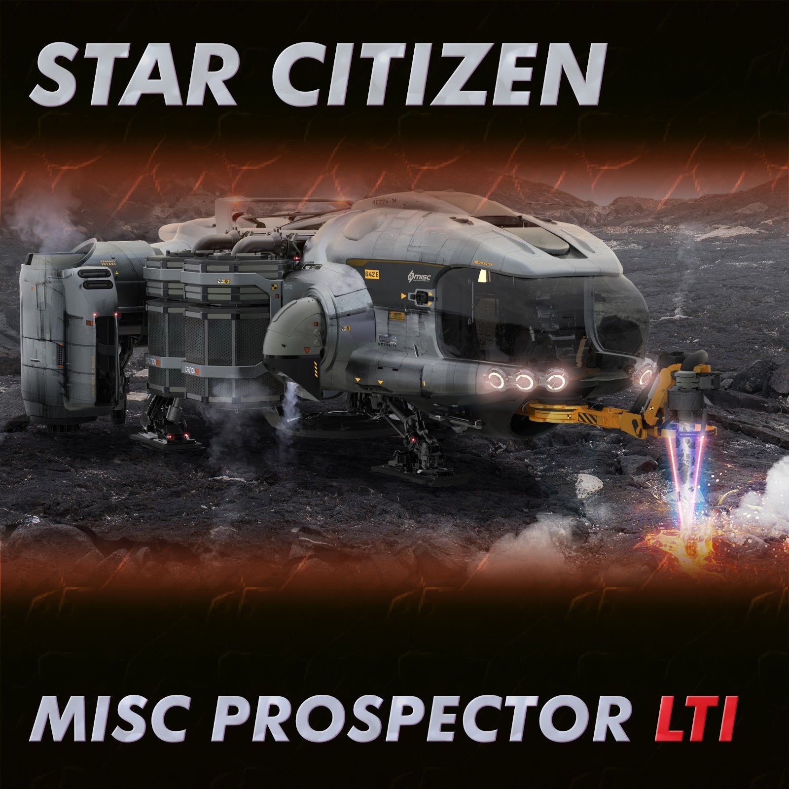 Star Citizen – 2946 MISC Prospector – LTI Lifetime Insurance – NO CCU