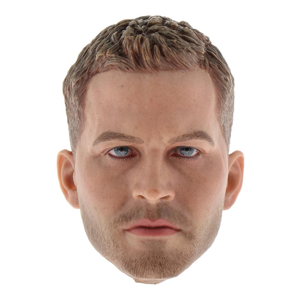 1/6 Scale Mans Head Sculpt for 12\\\’\\\’ Action Figures DML
